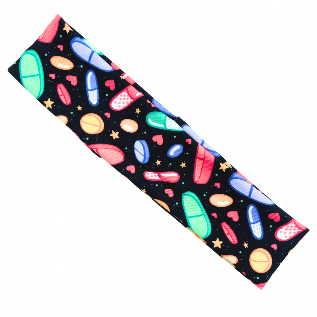 Assorted Pills Athletic Headband