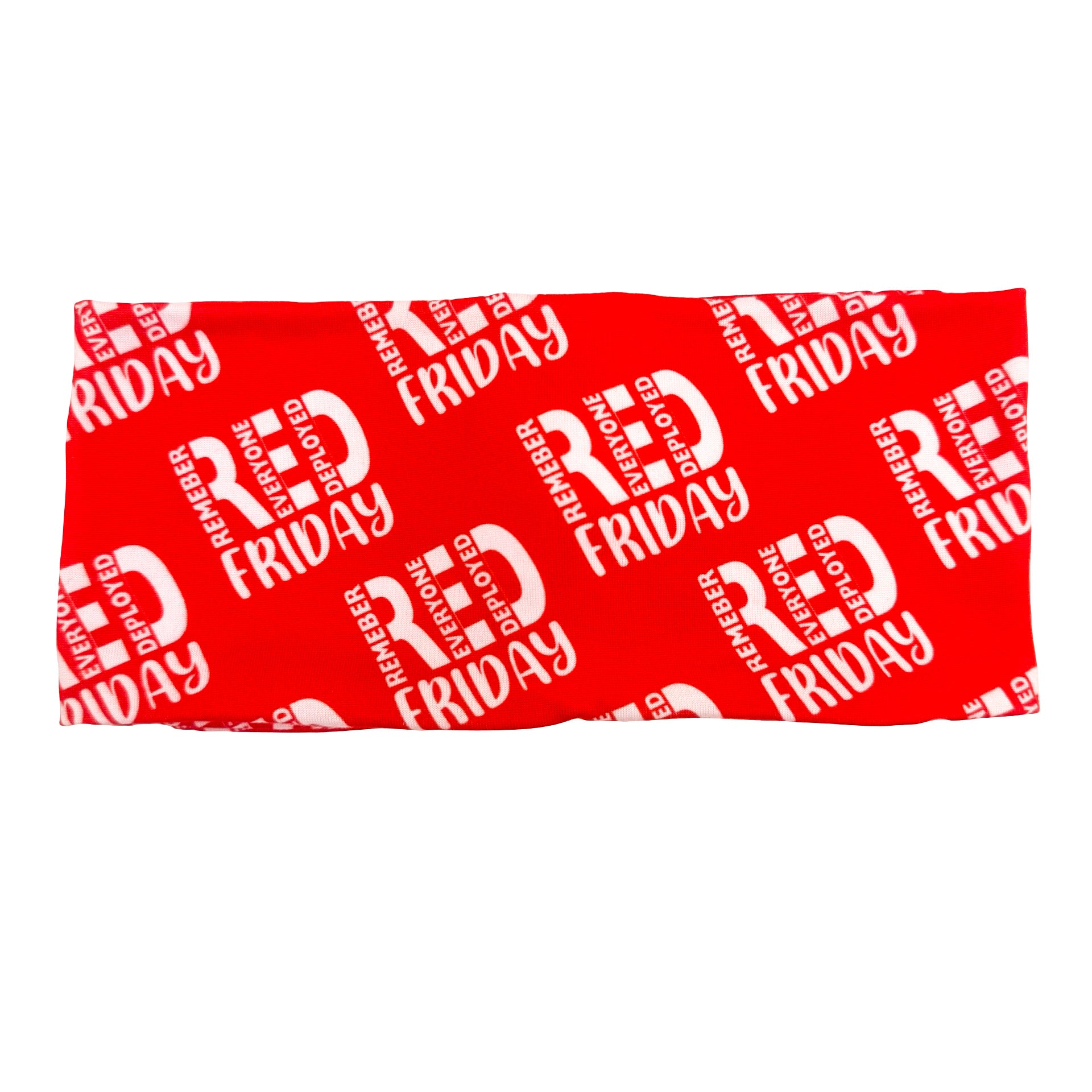 RED FRIDAY Remember Everyone Deployed Headband