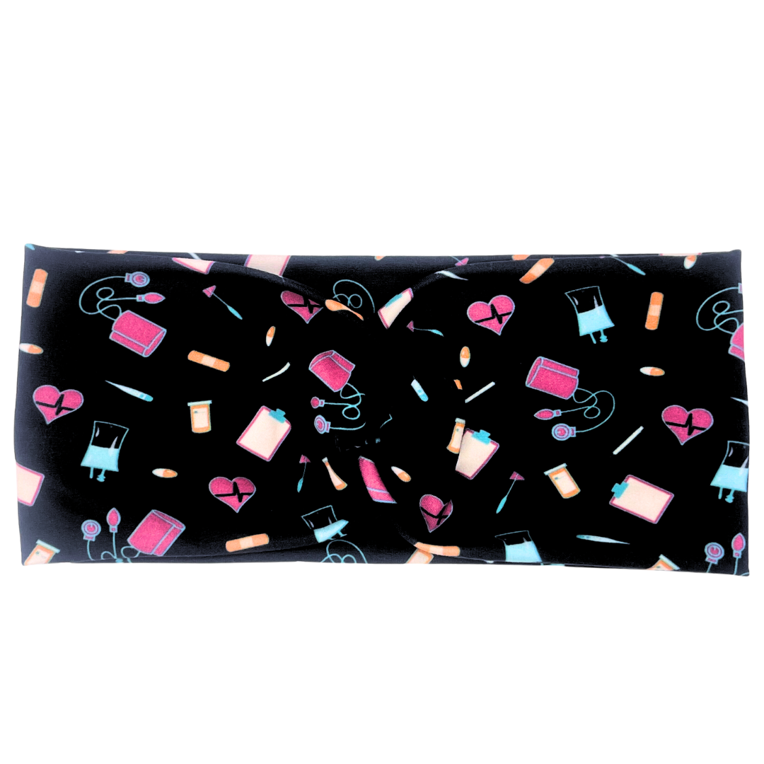Medical Essentials - Black Headband