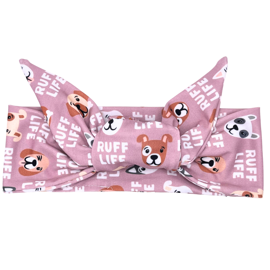 Ruff Life Dogs Adjustable Tie Headband