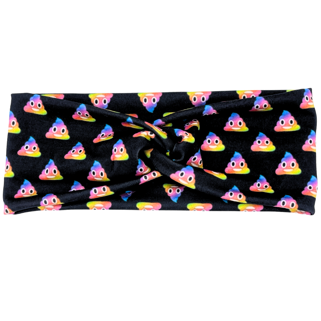 Rainbow Poop 💩 Headband