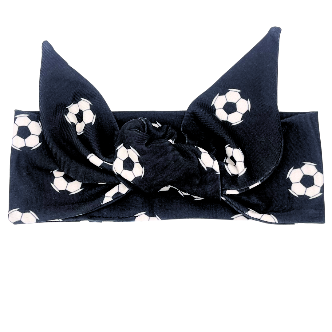 Soccer Adjustable Tie Headband