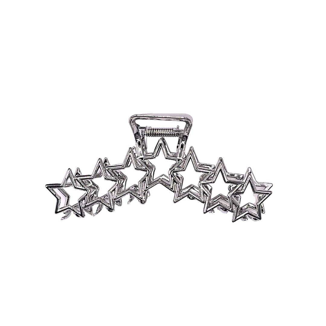 Shiny Stars Large Hair Claw