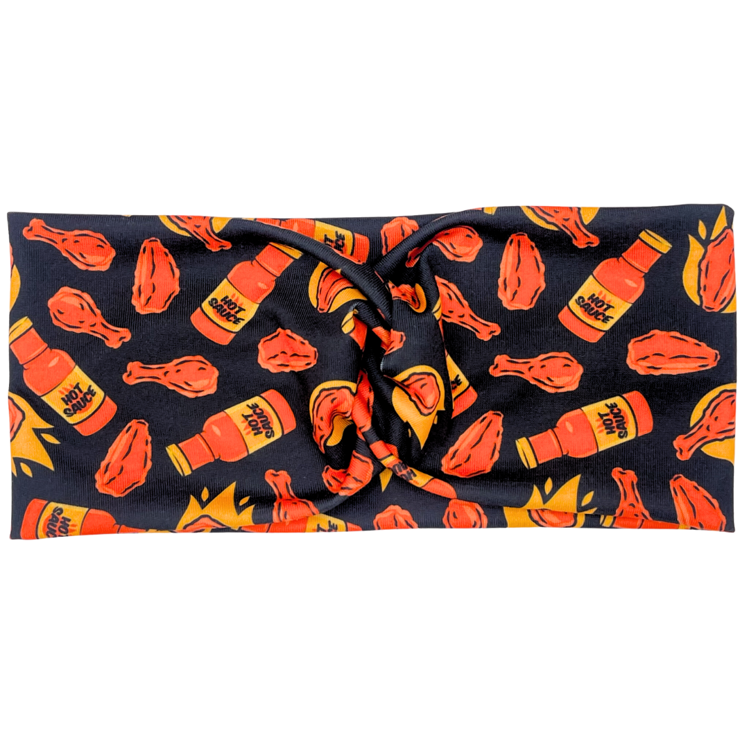 Wings & Hot Sauce Headband