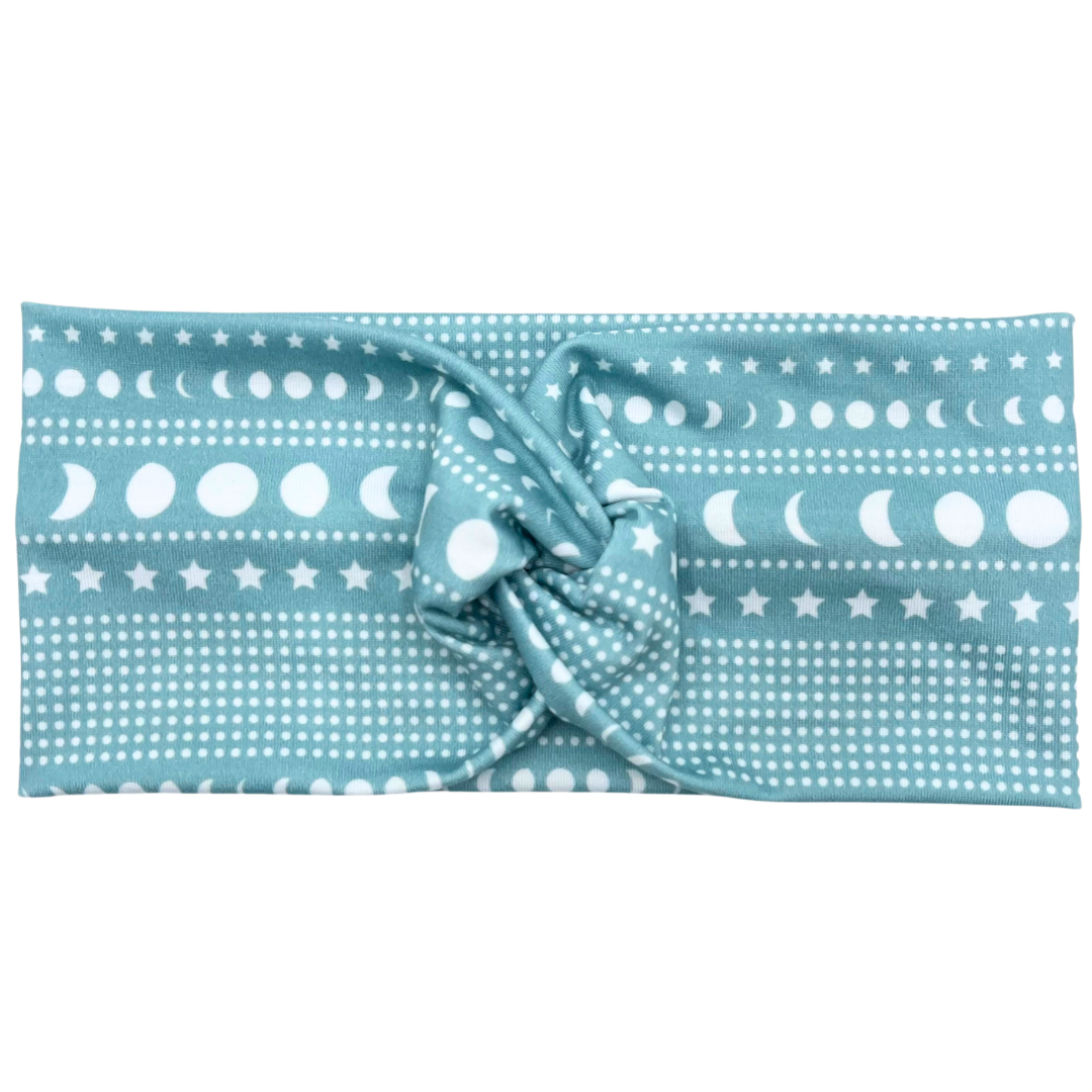 Moon & Stars Boho Pattern Headband