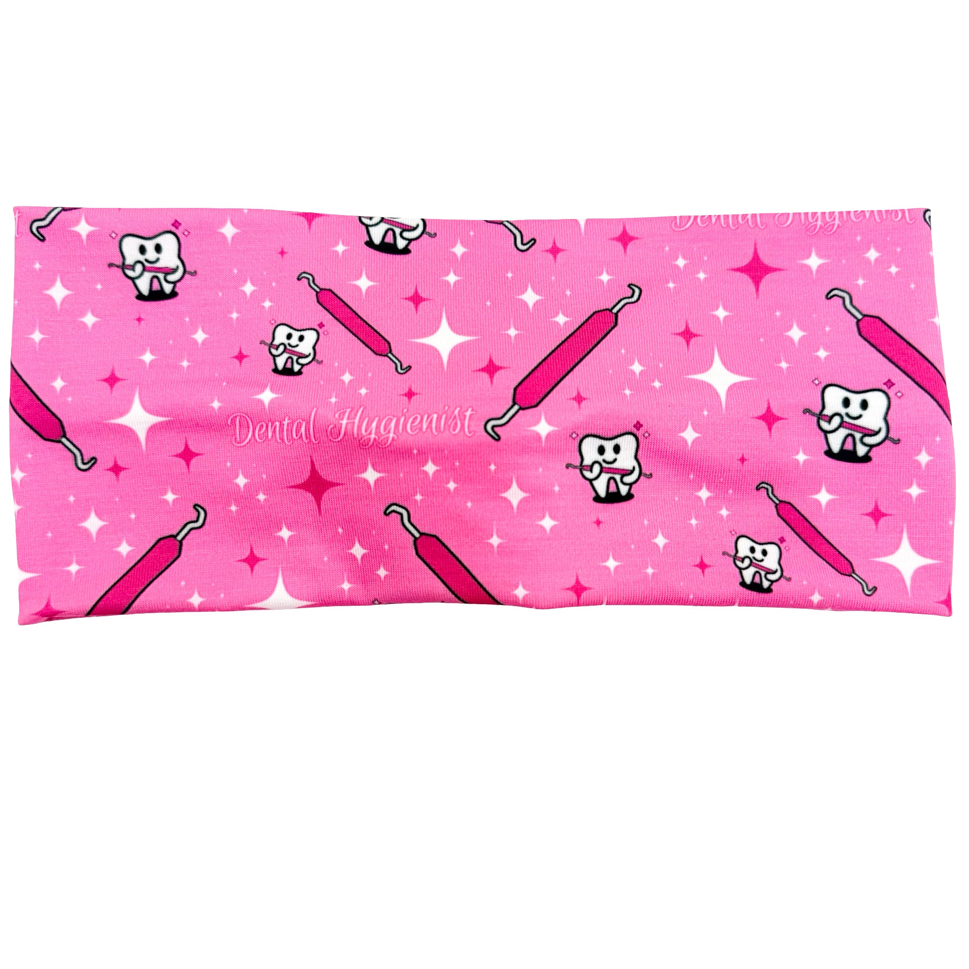 Dental Hygienist - Pink Headband
