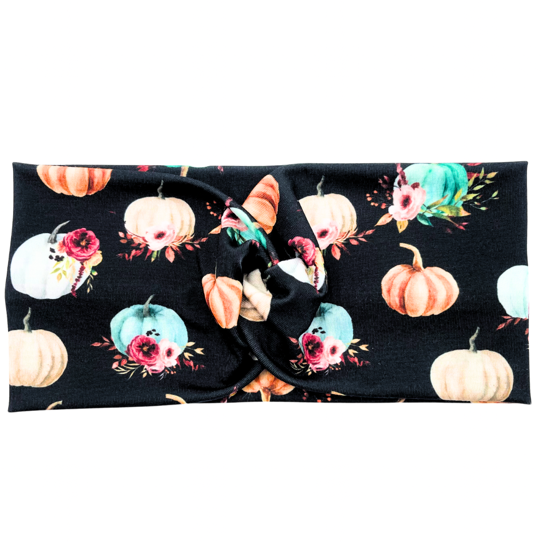Boho Pumpkins Headband