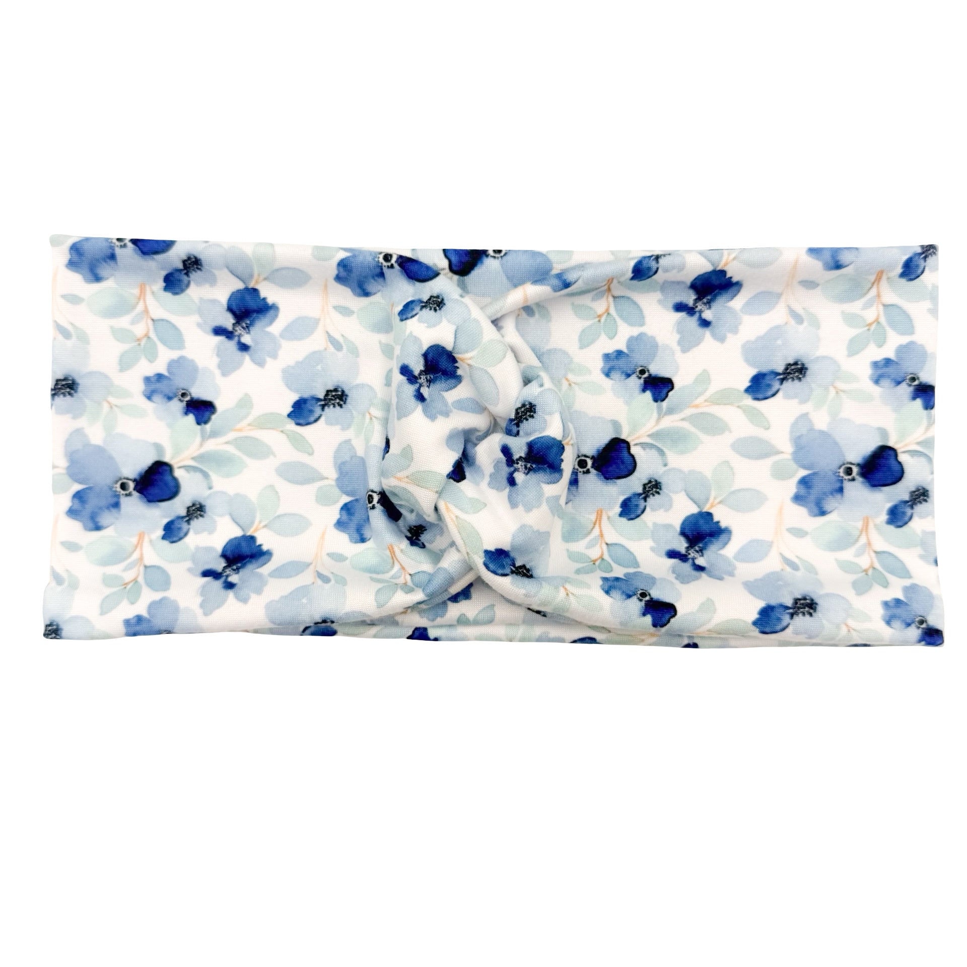 Blooming Blues Floral Headband