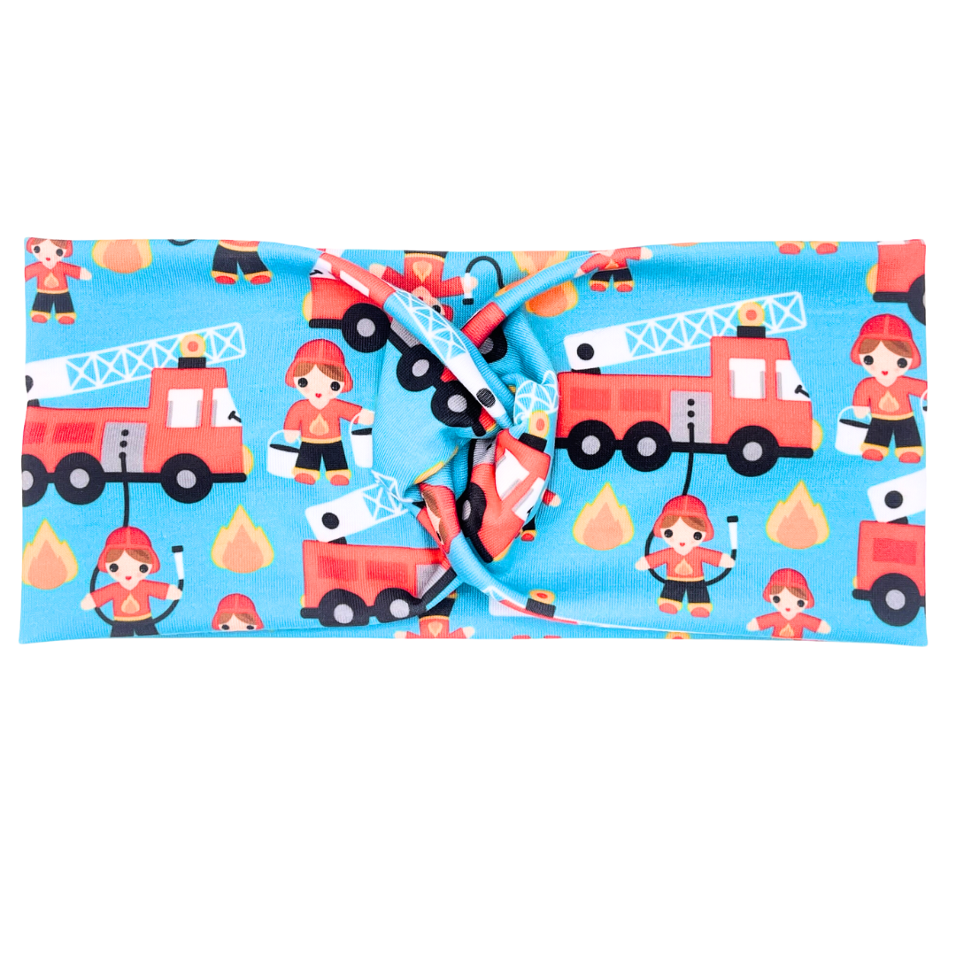 Firefighter & Fire Trucks Headband