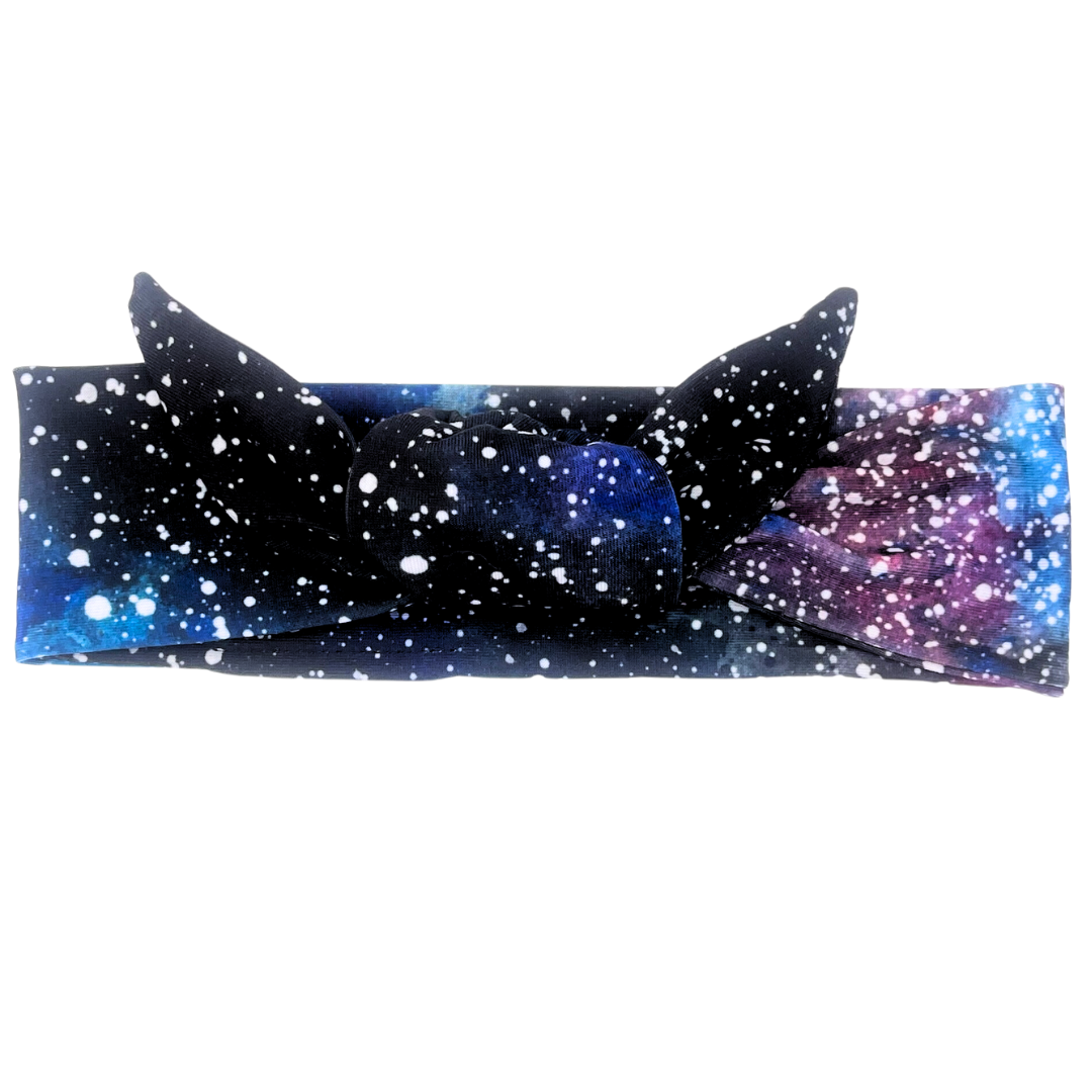 Galaxy Adjustable Tie Headband