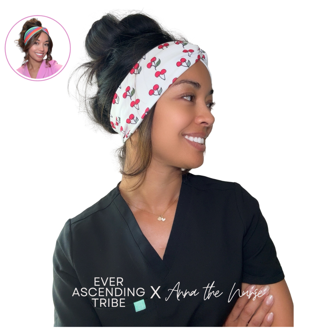 Cherry Pop - White Headband
