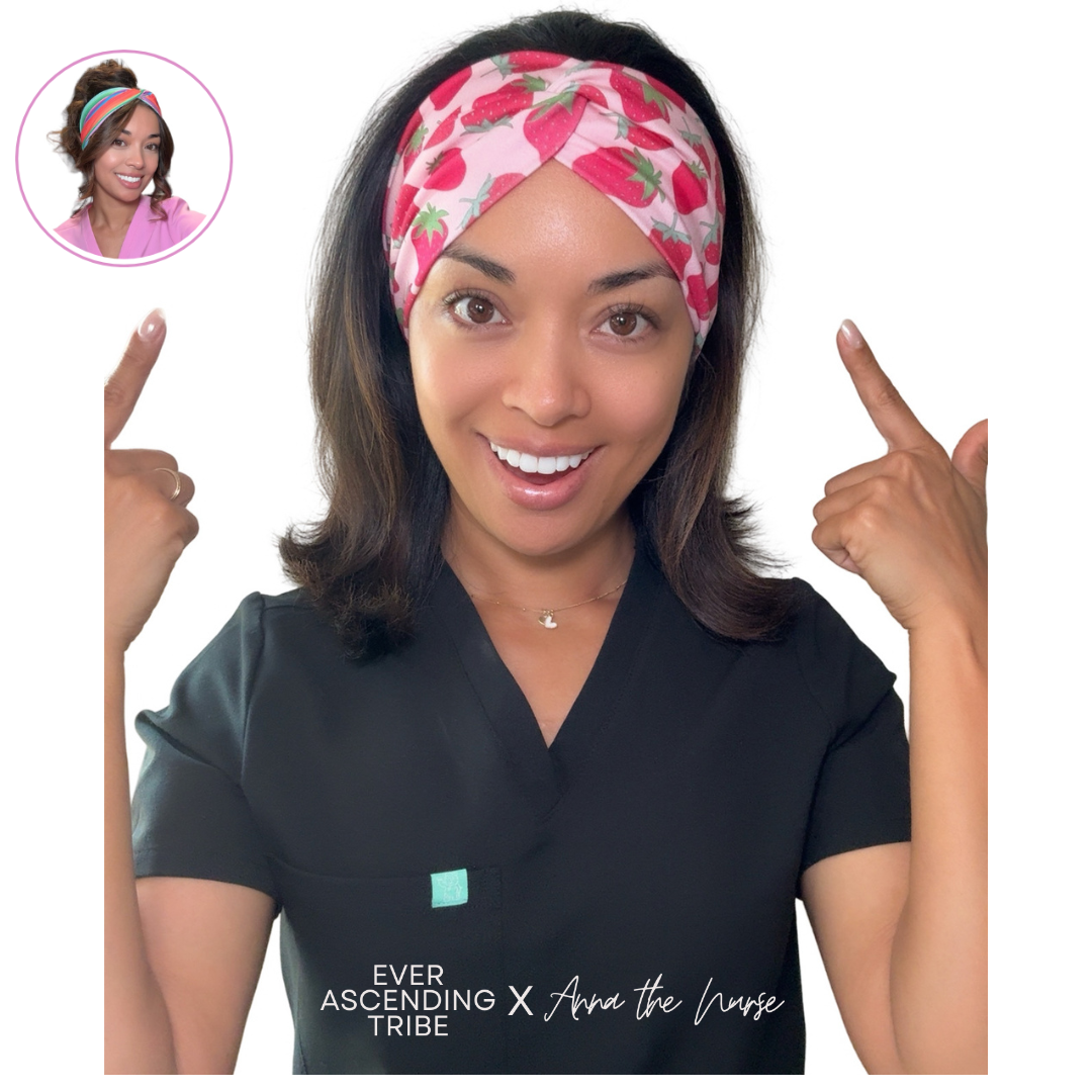 Strawberry Blush - Pink Headband