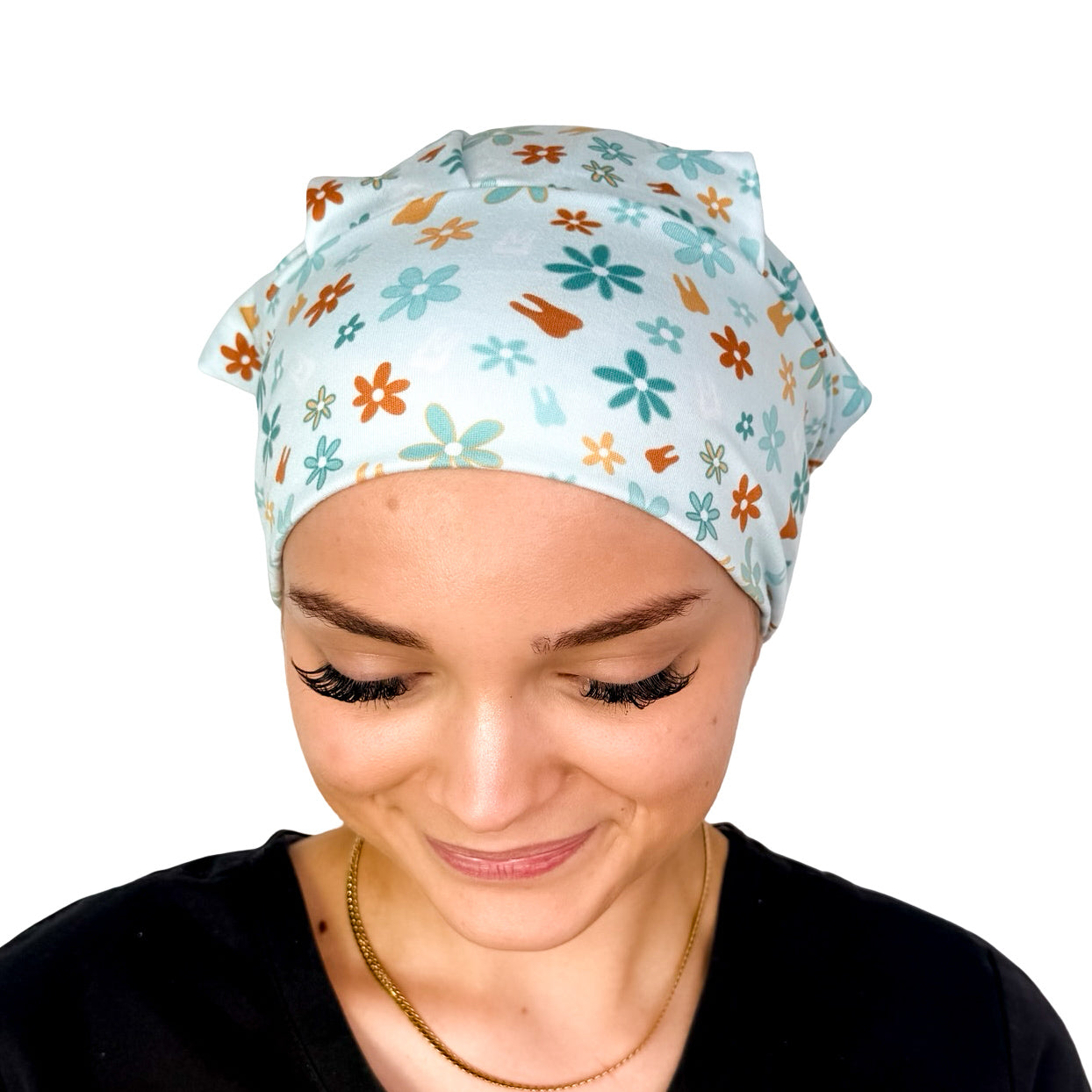 Tooth Fairy Garden Soft Scrub Cap