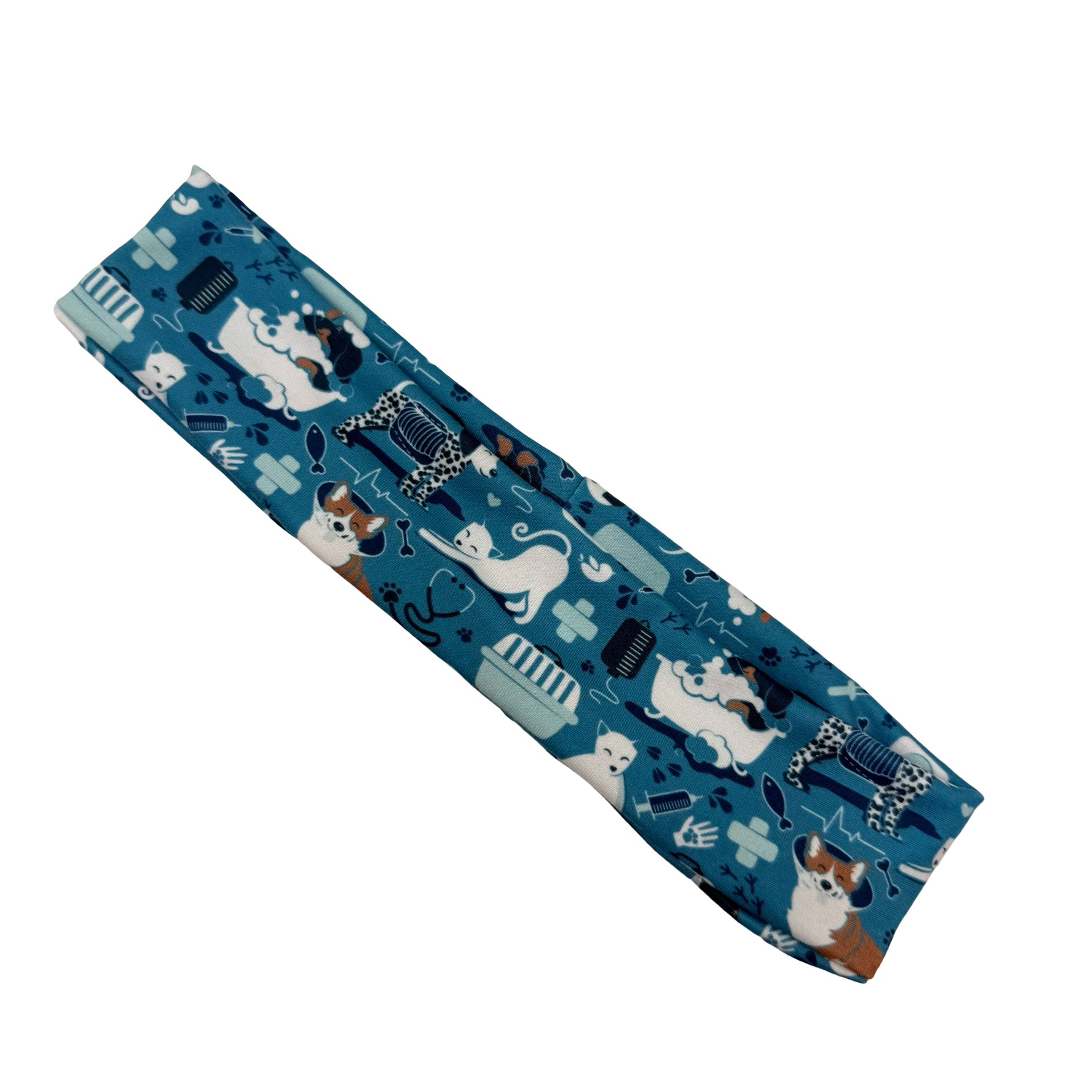 Vet Medicine Blue Athletic Headband