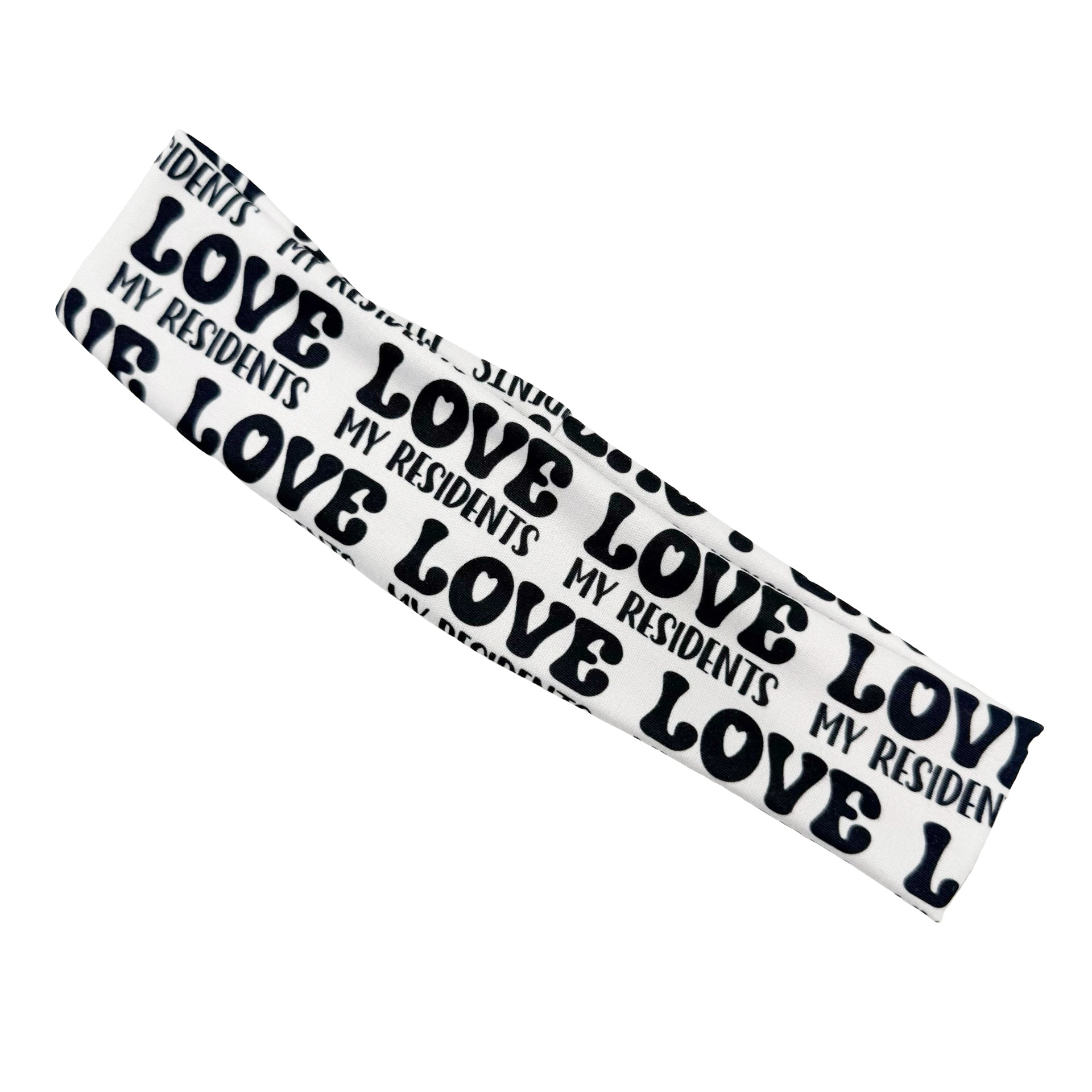 Love My Residents Athletic Headband