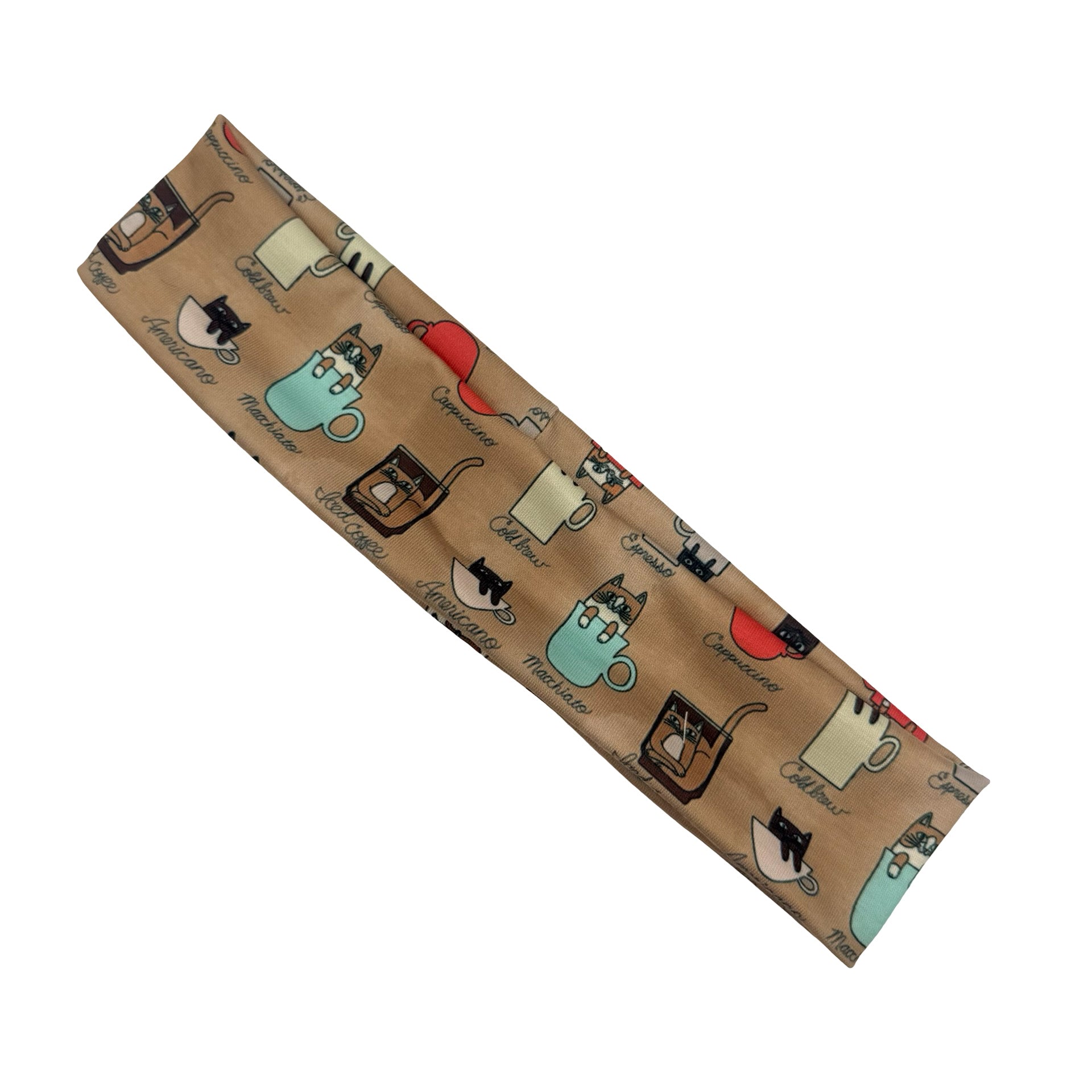 Cats & Coffee - Athletic Headband
