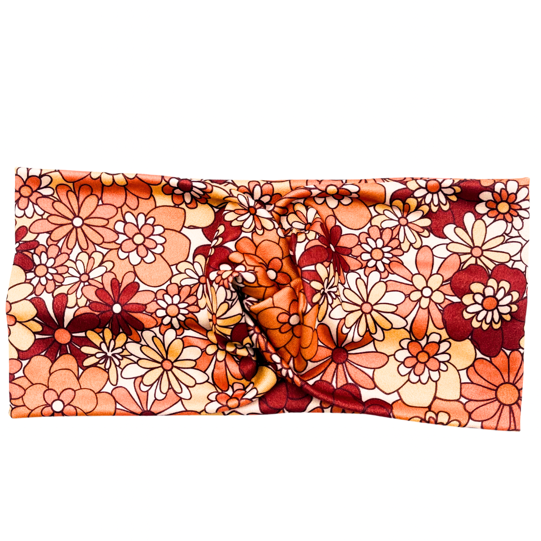 Vintage Floral Headband