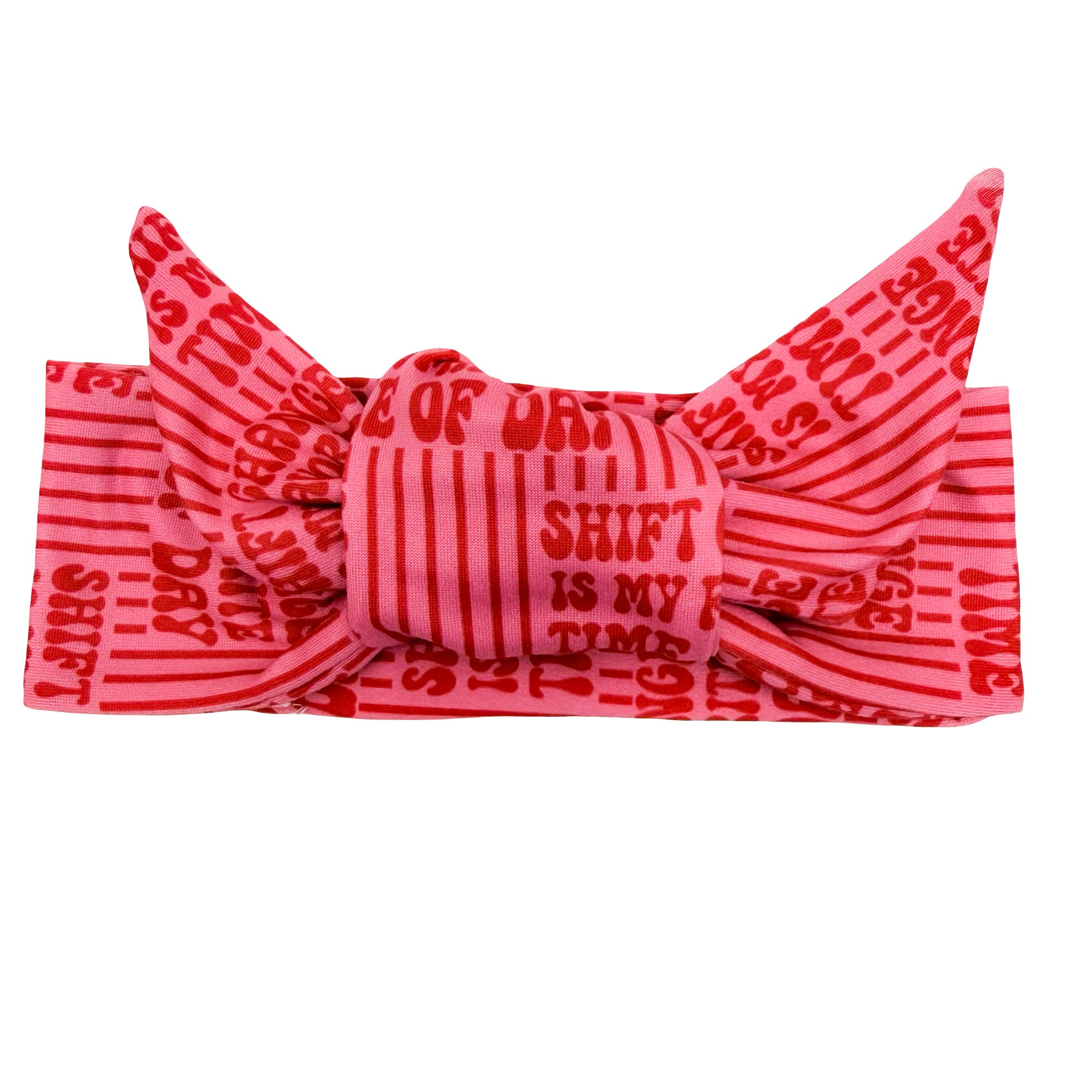 Shift Change Is My Favorite Time Of Day Adjustable Tie Headband