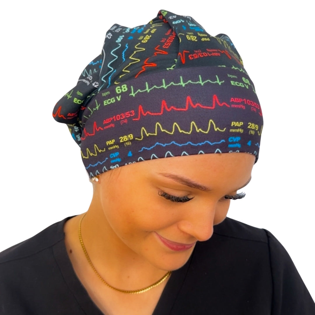 Hemodynamics Monitor - Soft Scrub Cap