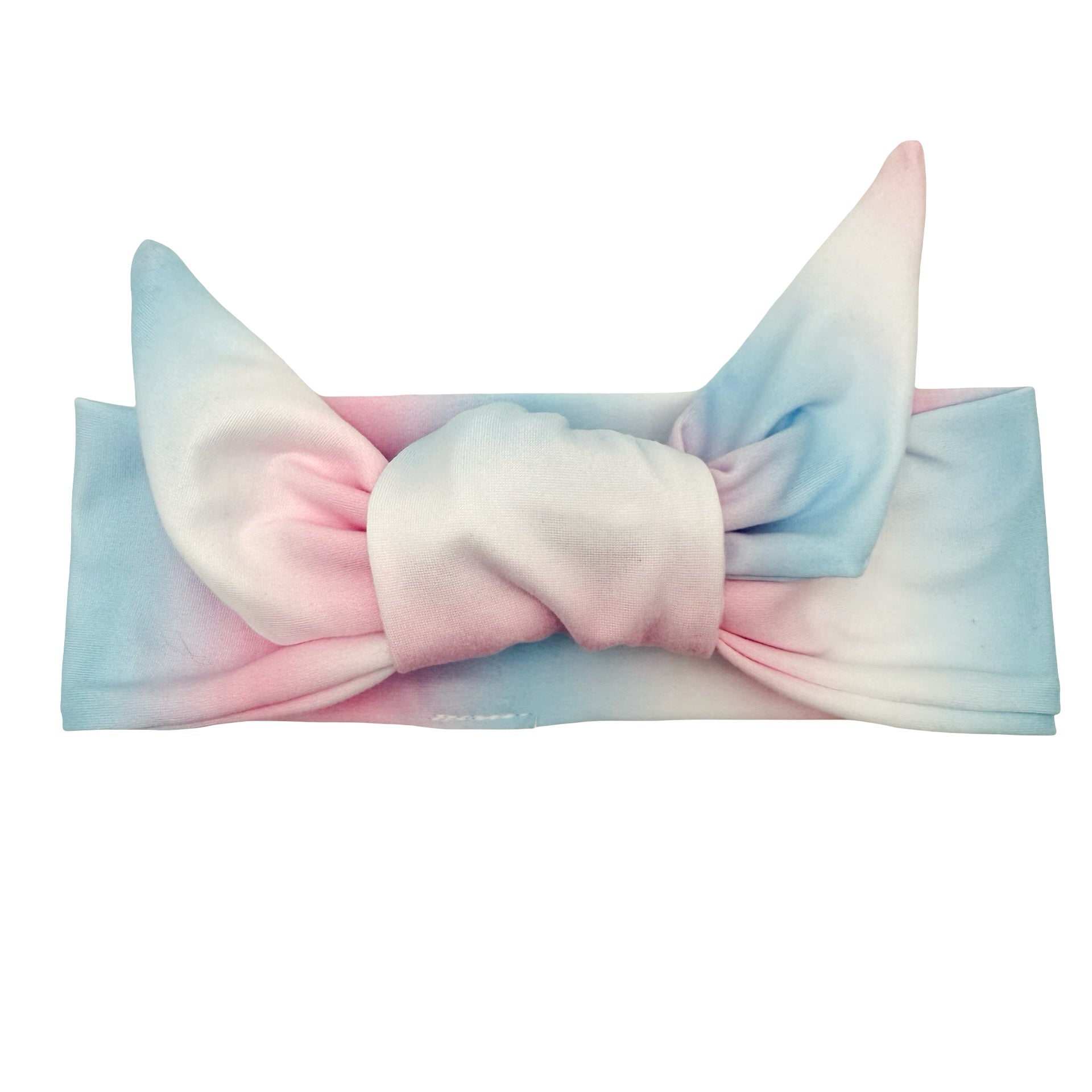 Cotton Candy Sky Adjustable Tie Headband