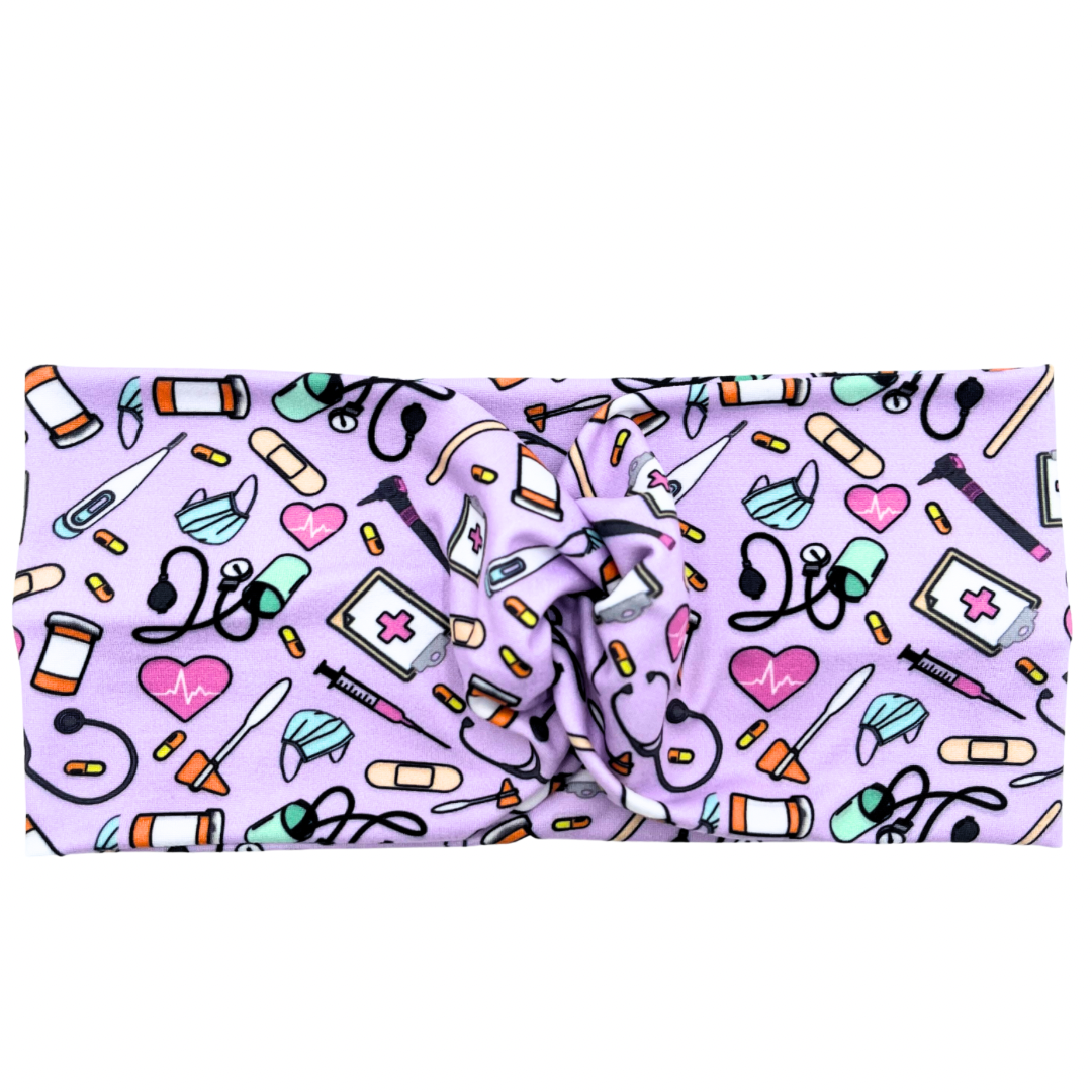 Nursing Essentials - Lilac Headband