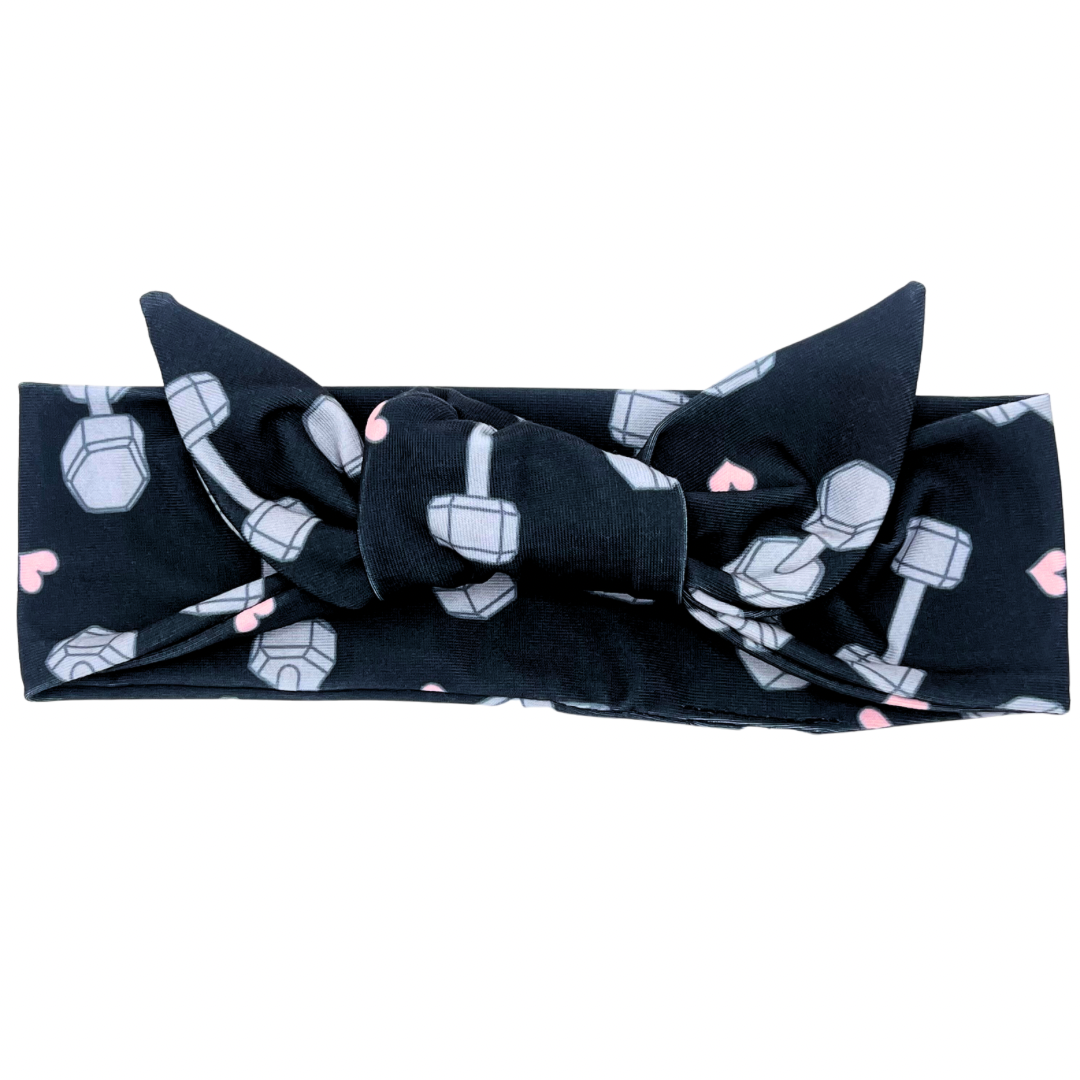 Strong Women Life Others Adjustable Tie Headband