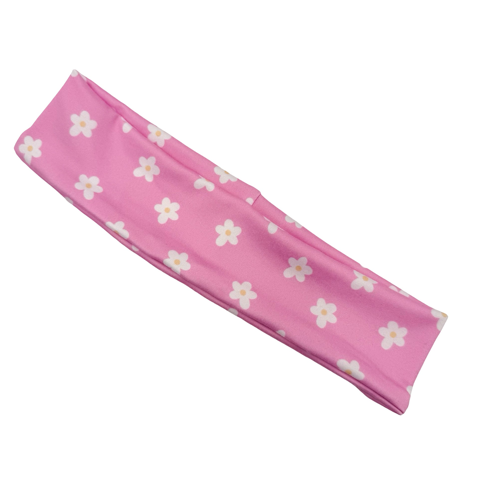 Daisy Darling Pink Athletic Headband