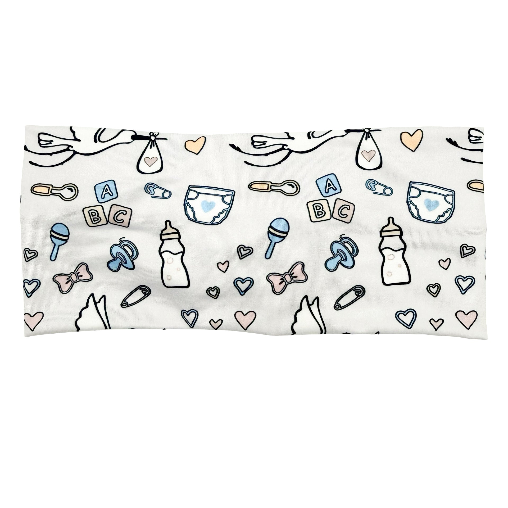 Delivery Stork - Light Gray Headband