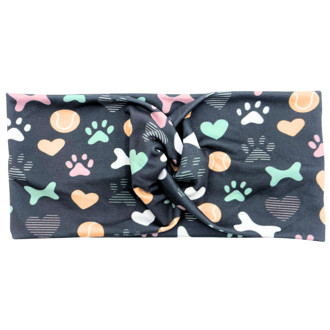 Pet Paws & Toys - Gray Headband