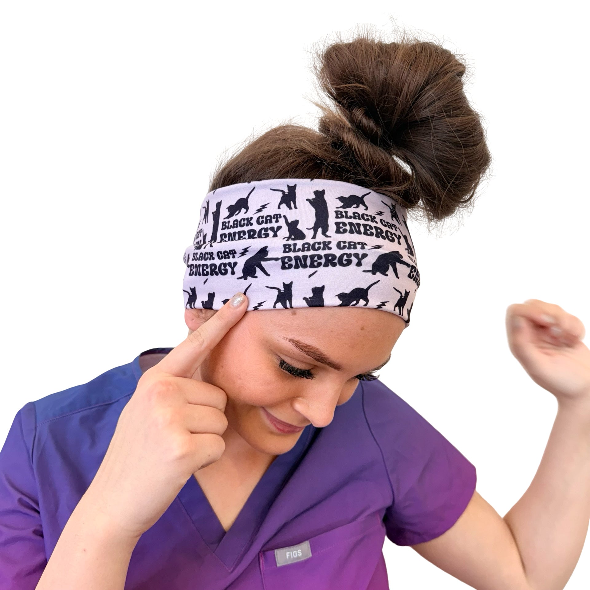 Black Cat Energy Headband