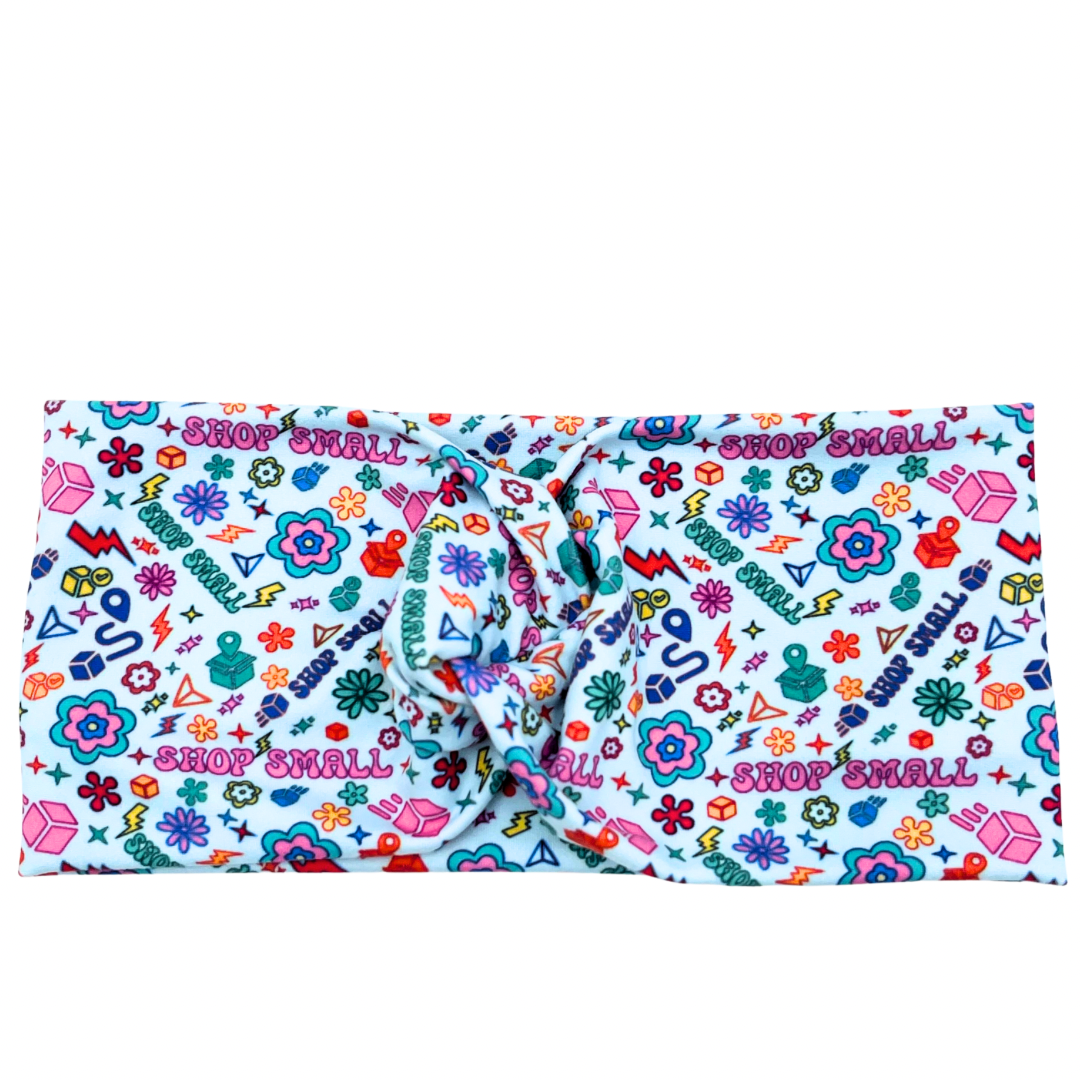 Shop Small - Light Blue Headband