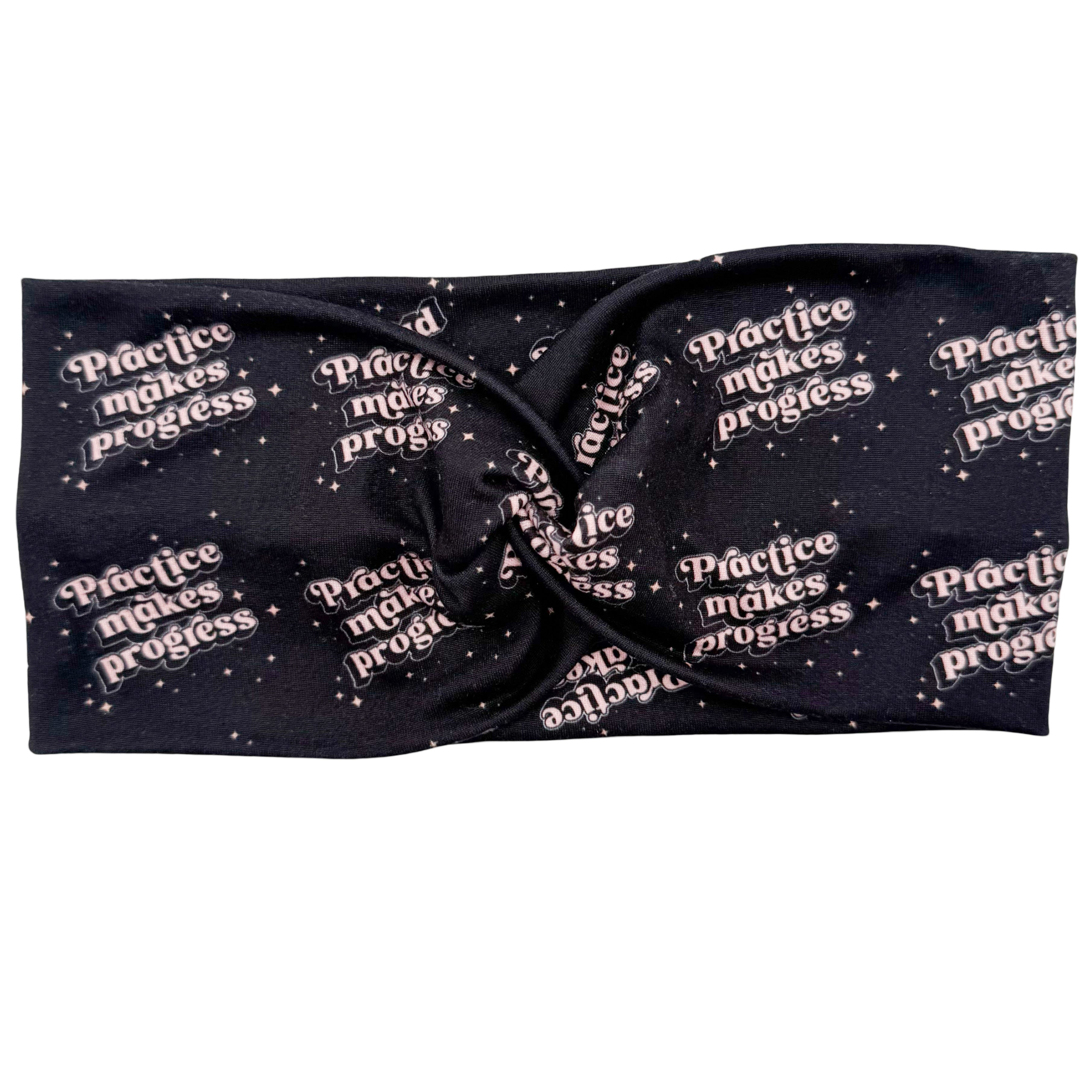 Practice Makes Progress Headband