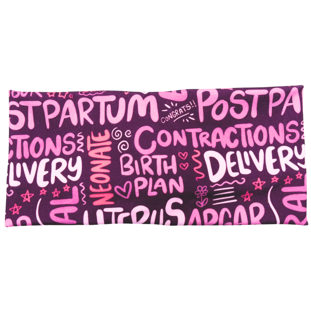 L&D Nurse Scribbles Headband