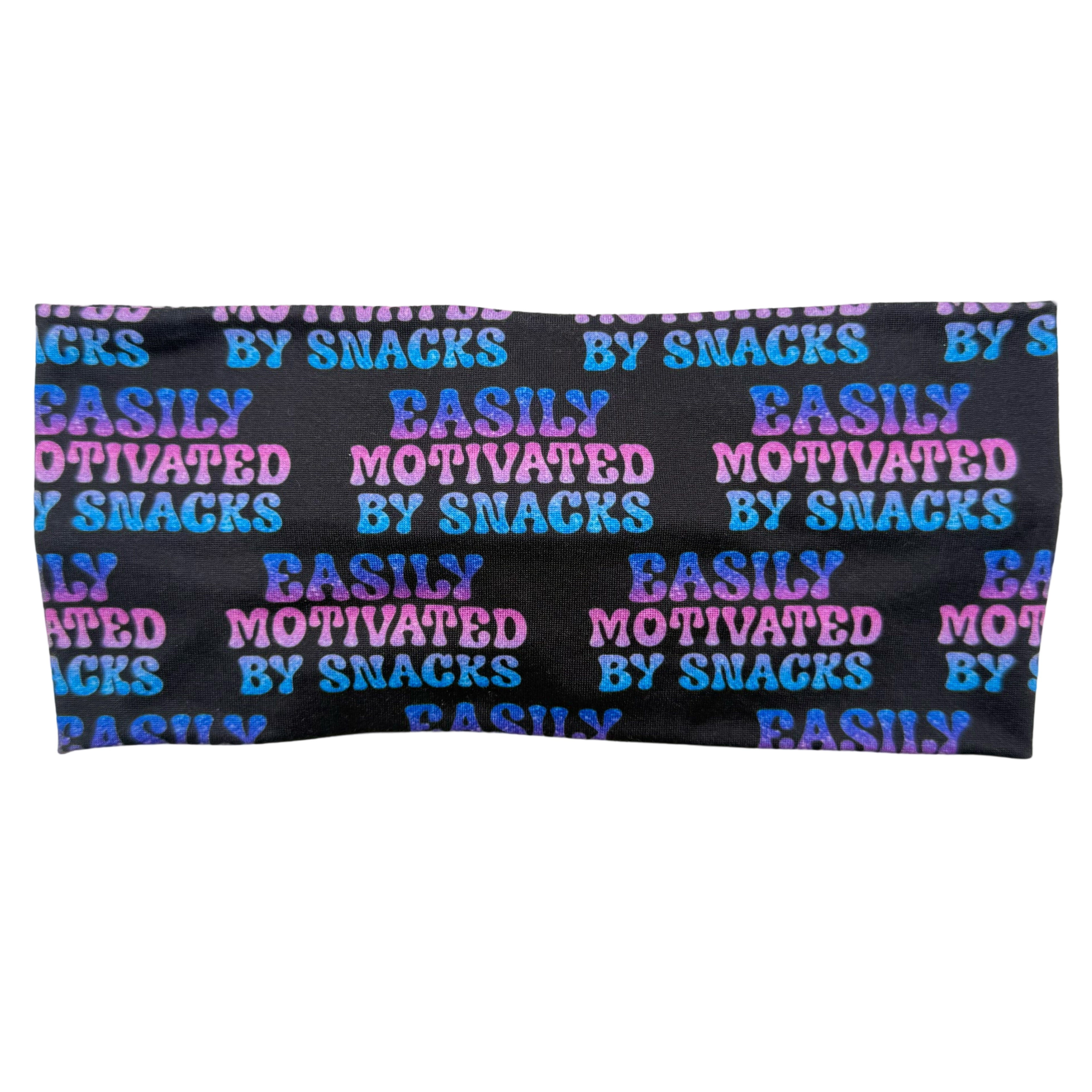 Easily Motivated By Snacks Headband