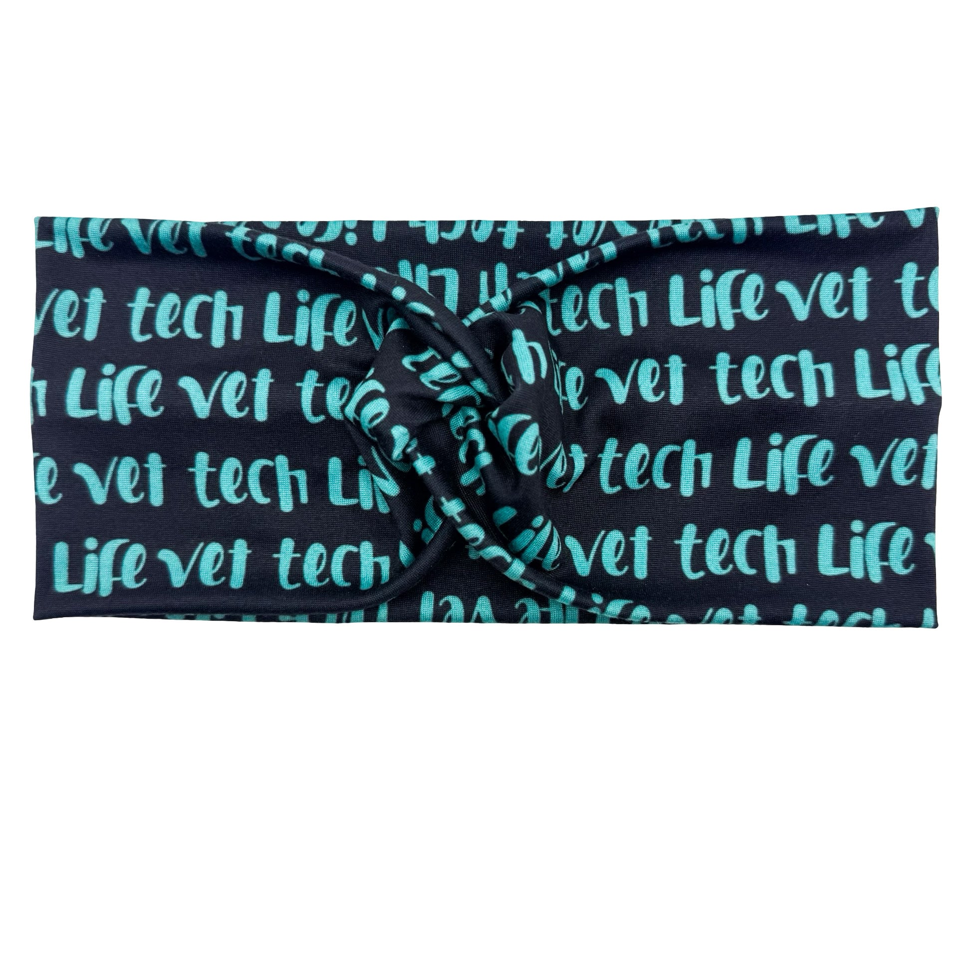 Vet Tech Life Black Headband