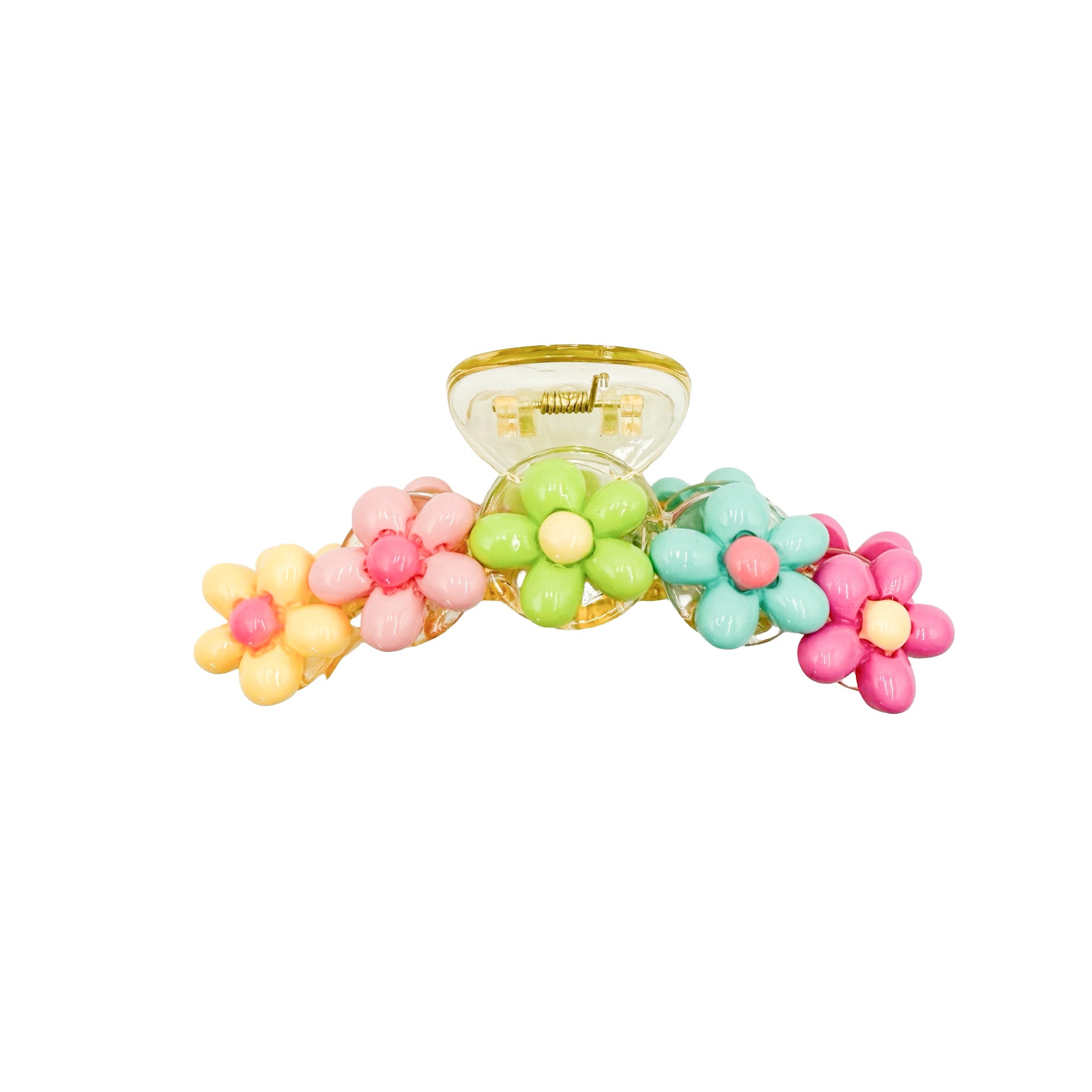 Spring Floral Large Hair Claw
