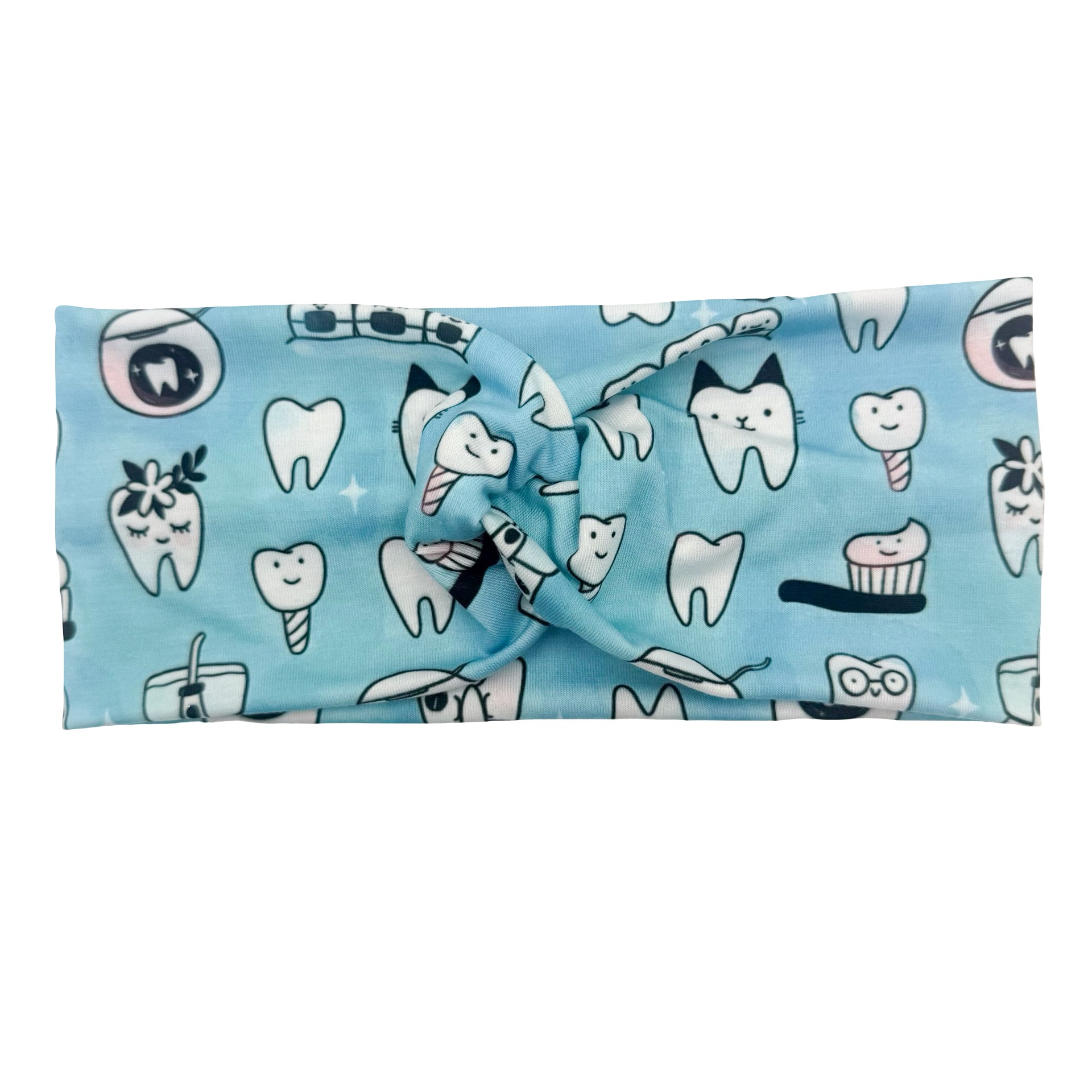 Dental Doodles Blue Headband