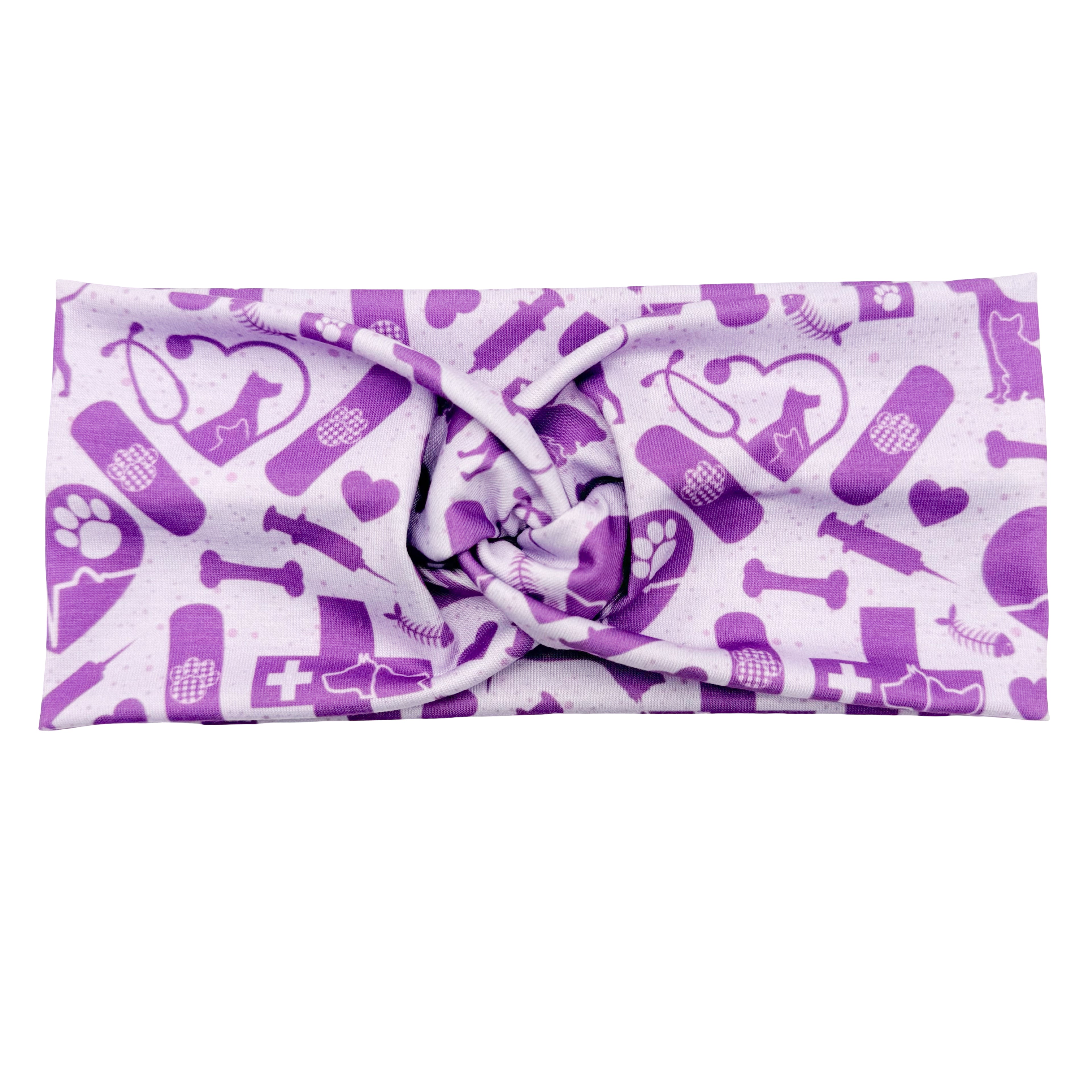 Vet Med Essentials - Light Purple Headband