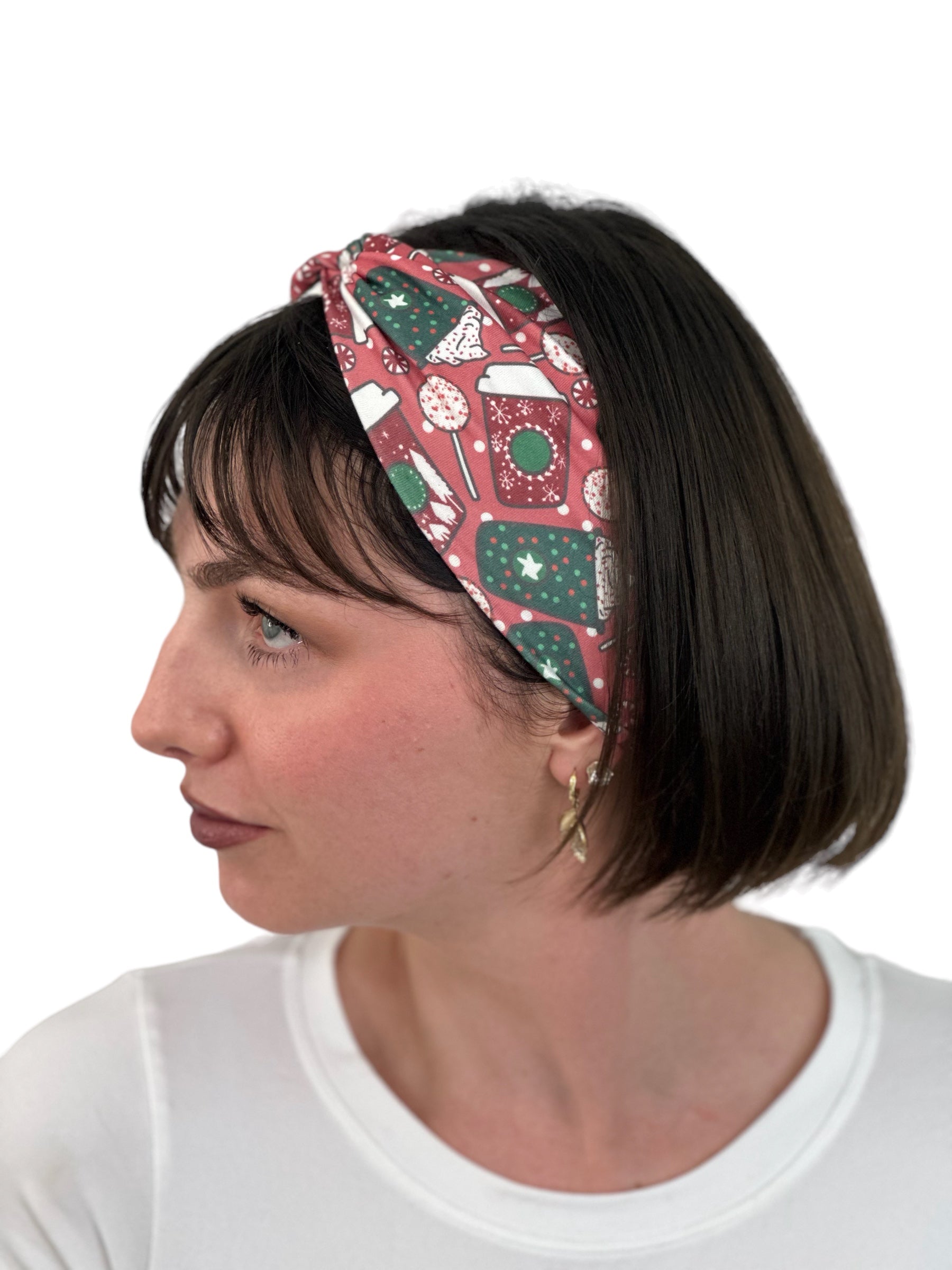 Peppermint Mocha & Cake Pops Headband