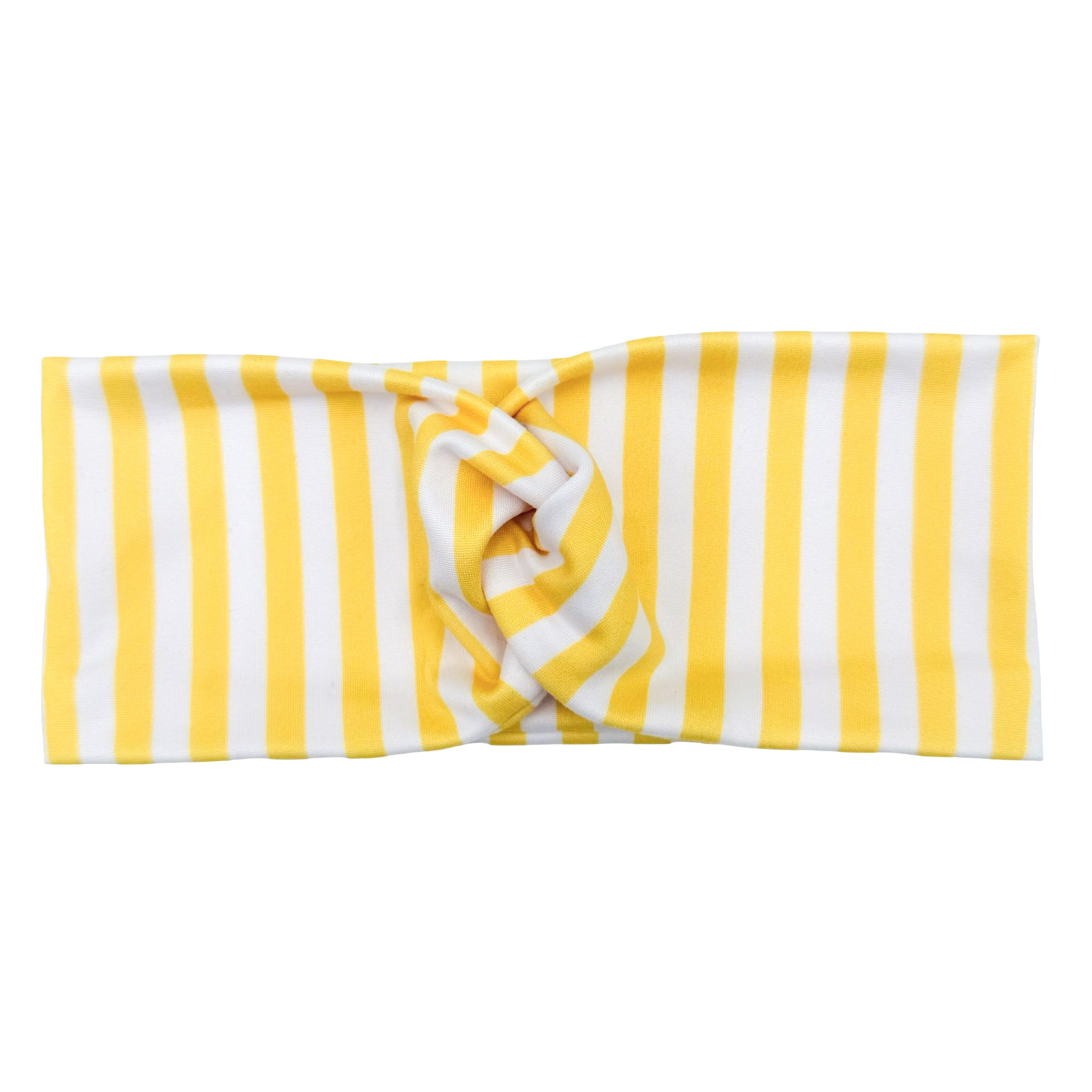 Lemon Drop Stripes Headband
