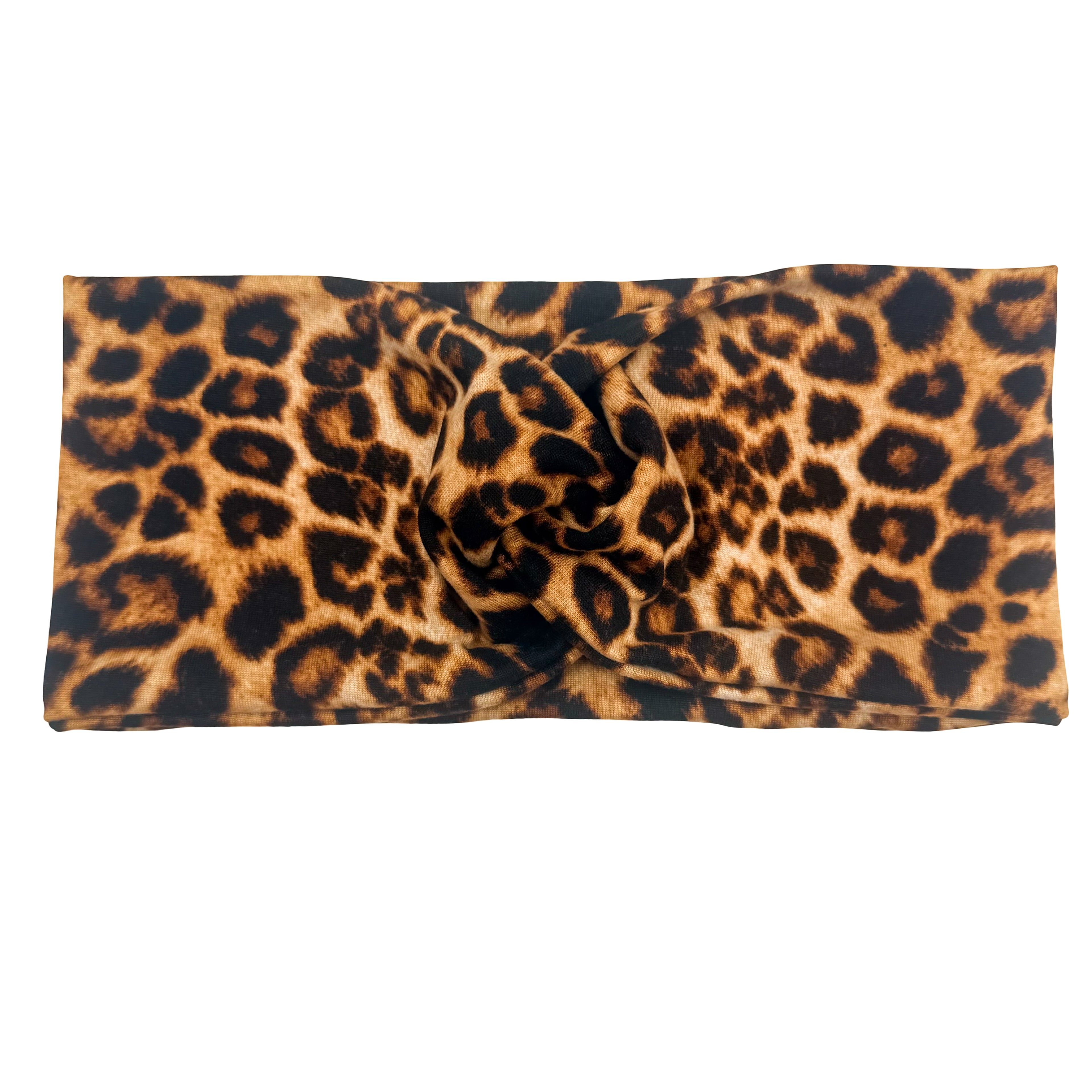 Gold Leopard Headband
