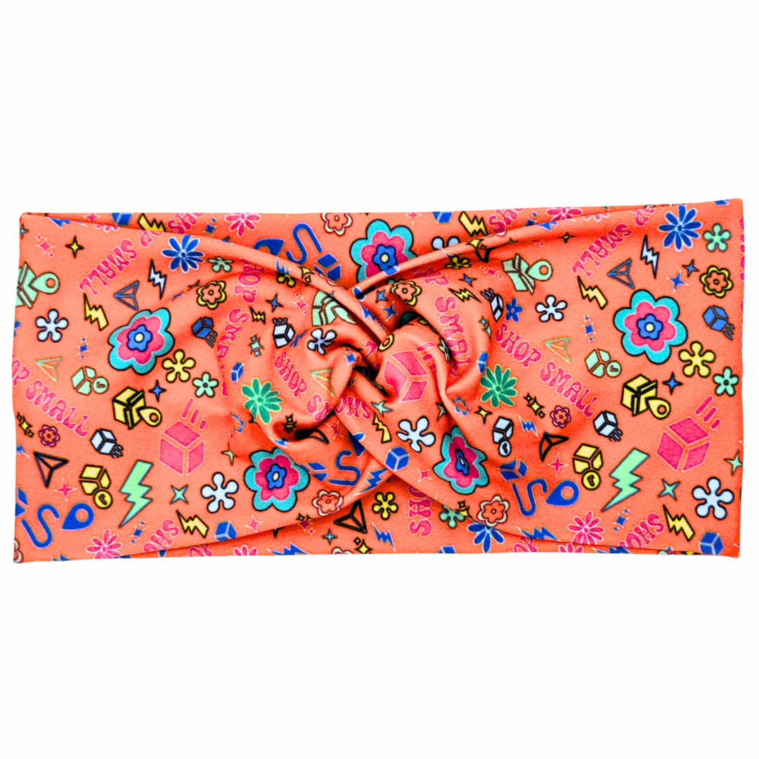 Shop Small - Orange Headband