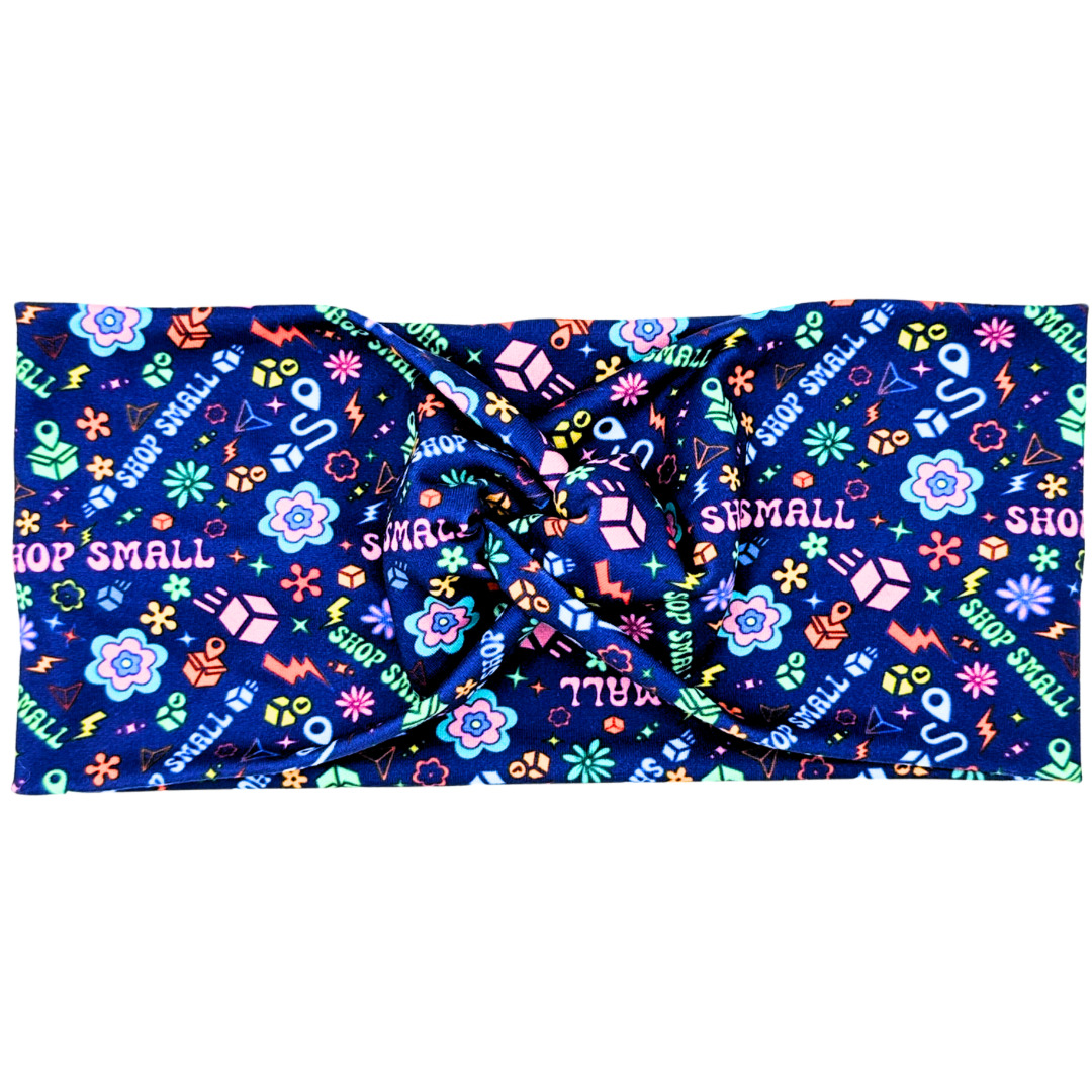 Shop Small - Blue Headband
