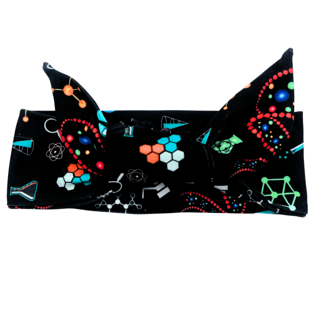 Science Essentials Adjustable Tie Headband