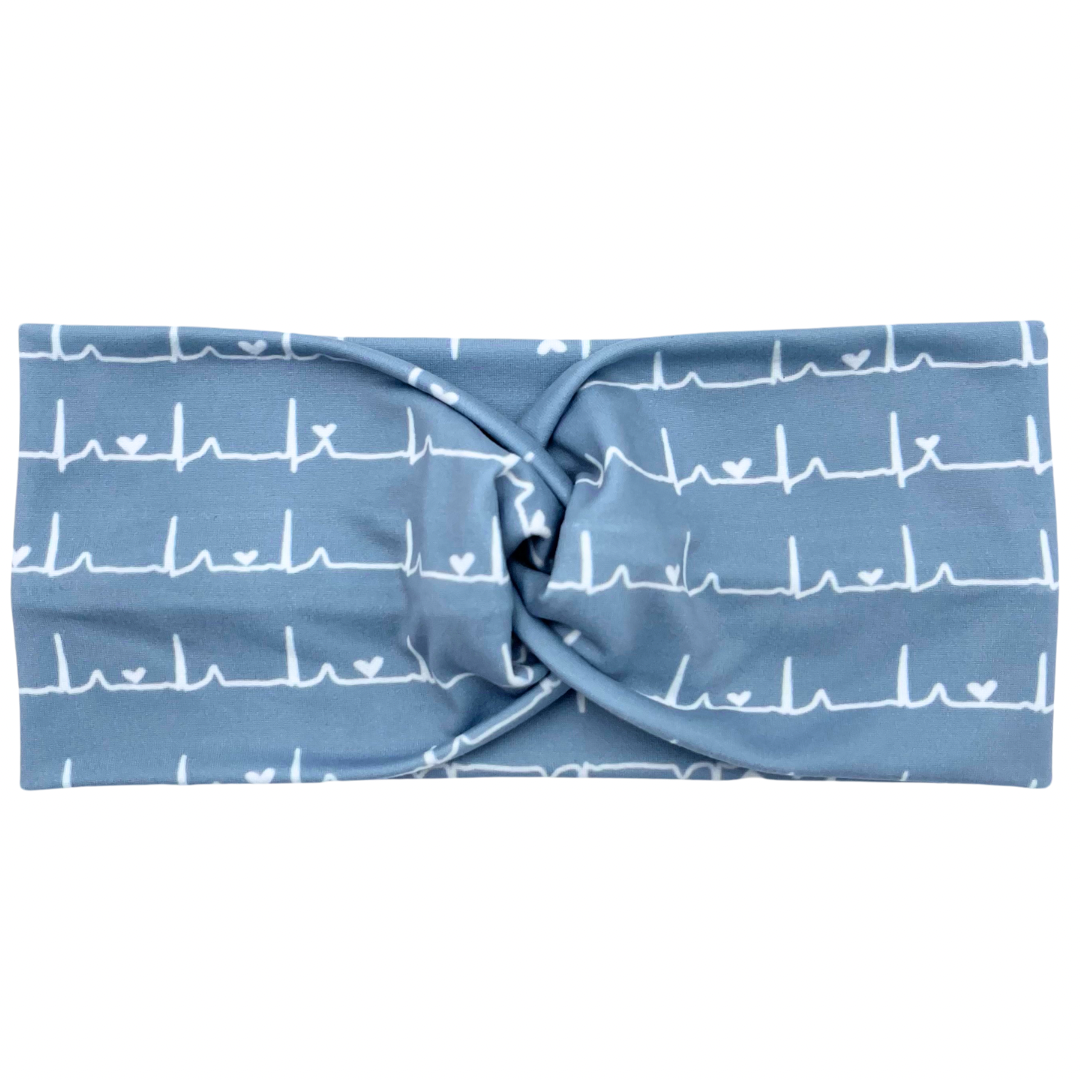 Heartbeat - Powder Blue Headband