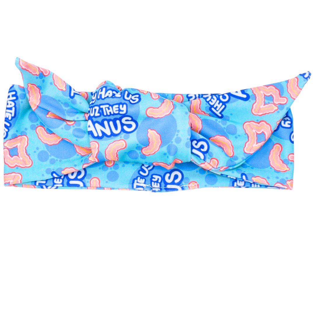 Gastrointestinal Adjustable Tie Headband