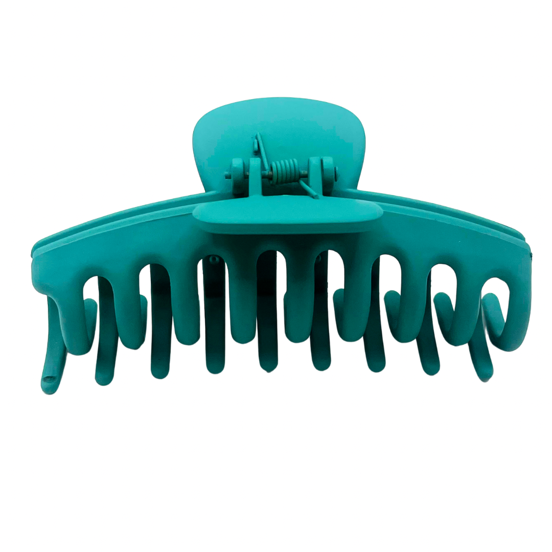 Jungle Green Large Hair Claw