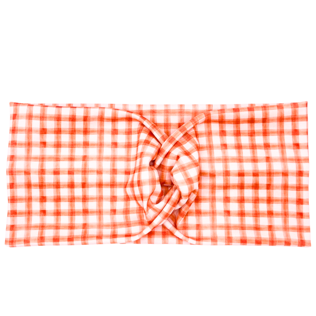 Pumpkin Spice Pattern Headband