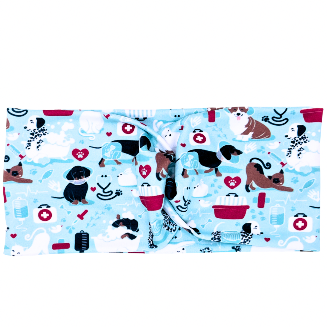 Vet Medicine - Light Blue Headband