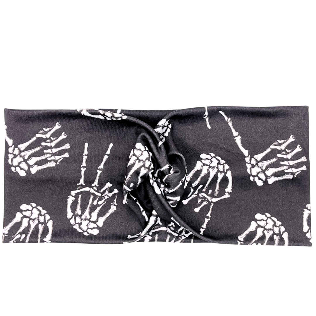 Skeleton Hands Headband